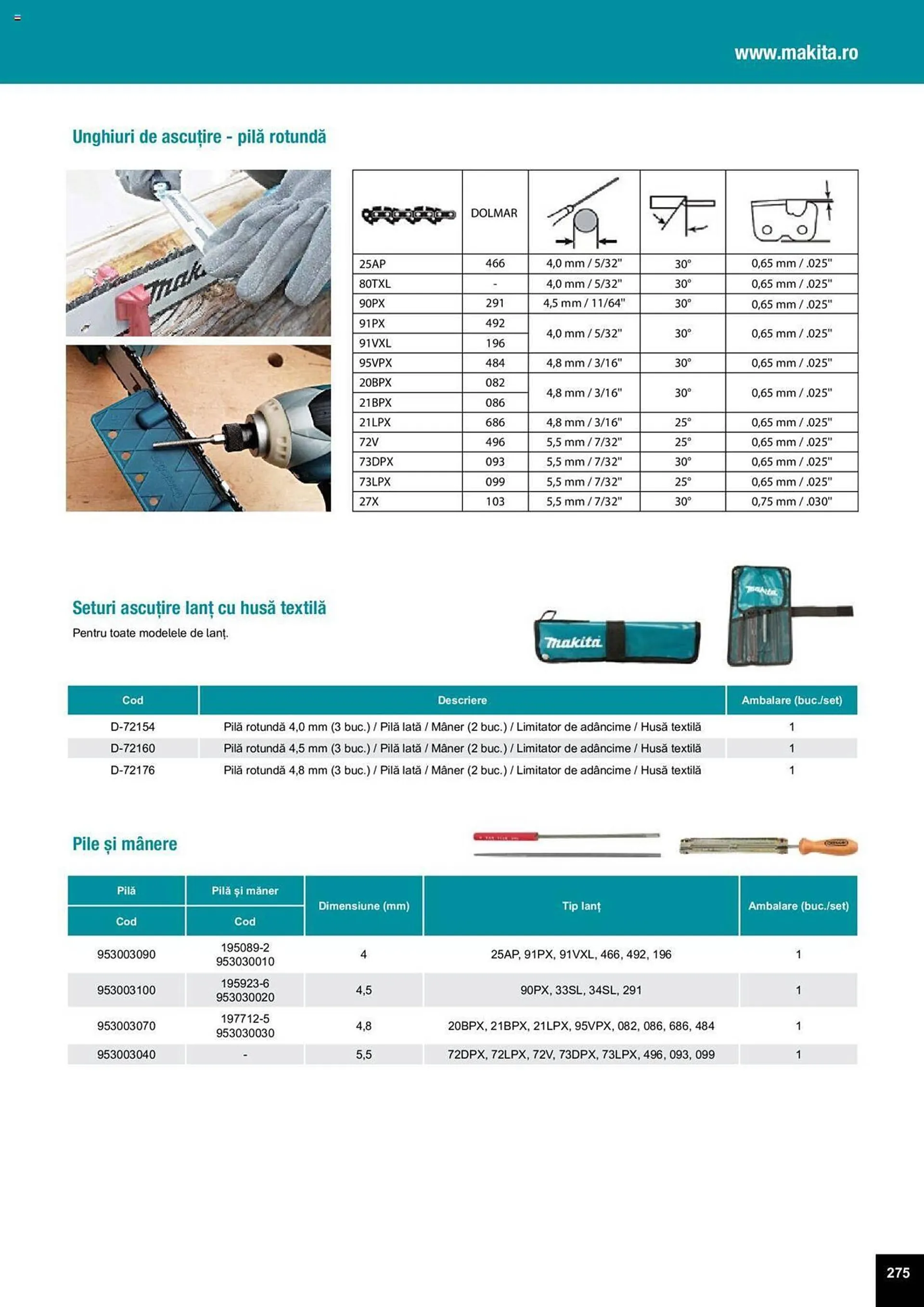 Catalog Сatalog Makita de la 25 martie până la 31 decembrie 2024 - Revista Pagina 589