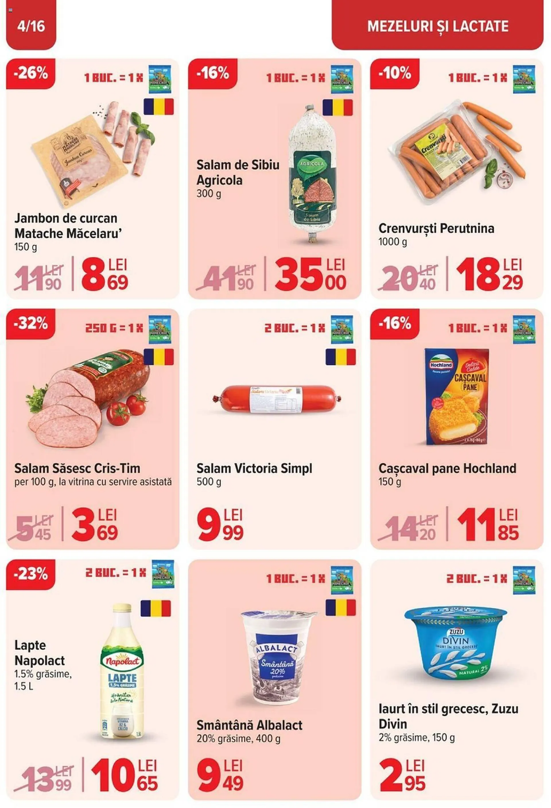 Catalog Catalog Carrefour Market de la 2 octombrie până la 15 octombrie 2024 - Revista Pagina 4