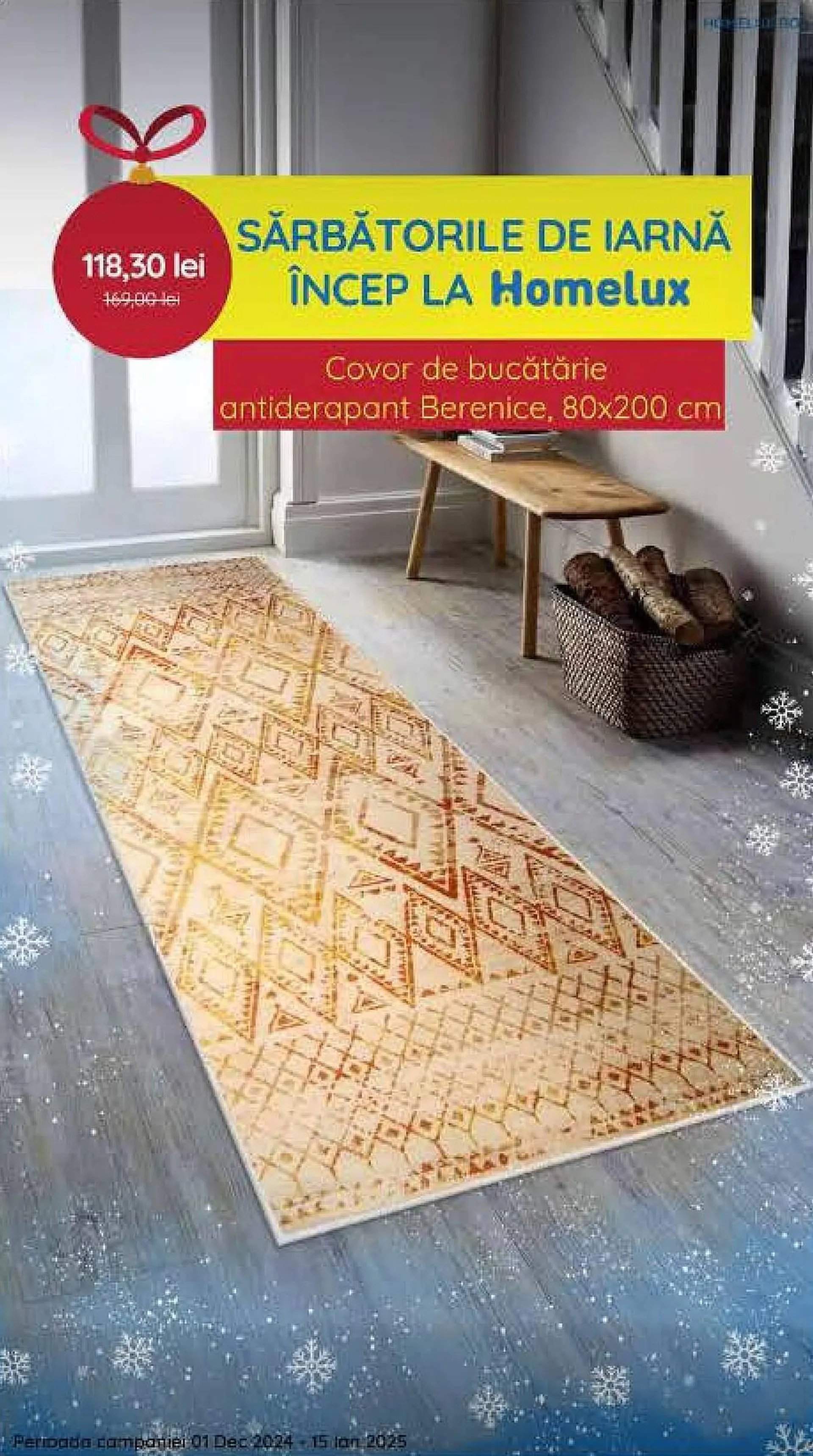 Catalog Catalog Homelux de la 2 decembrie până la 15 ianuarie 2025 - Revista Pagina 5