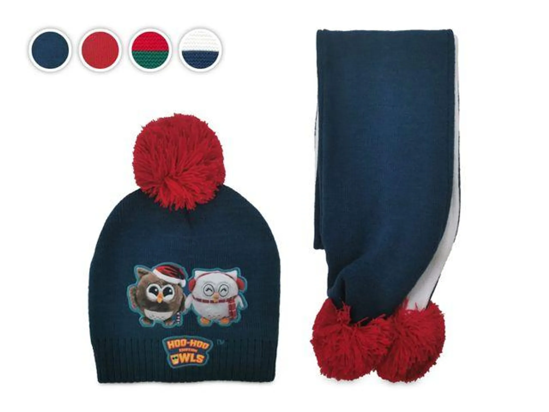 Set caciula si fular Emotion Owl