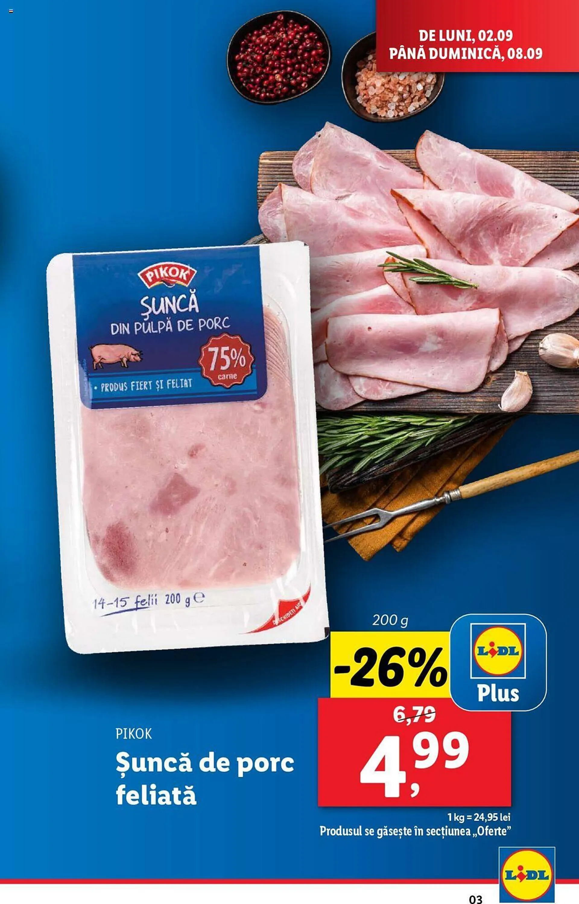 Catalog Catalog Lidl de la 2 septembrie până la 8 septembrie 2024 - Revista Pagina 3