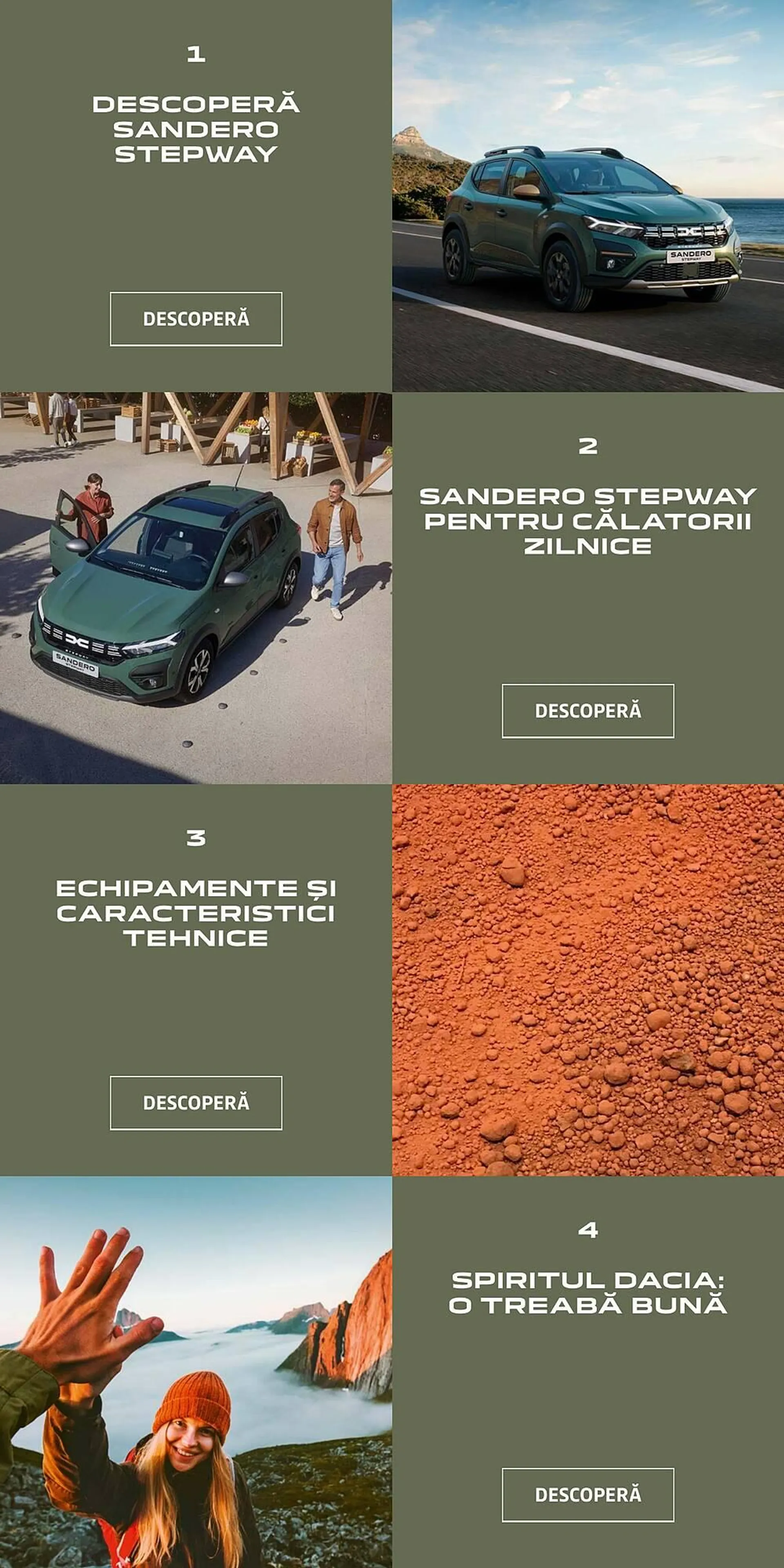 Dacia Sandero Stepway catalog - 2