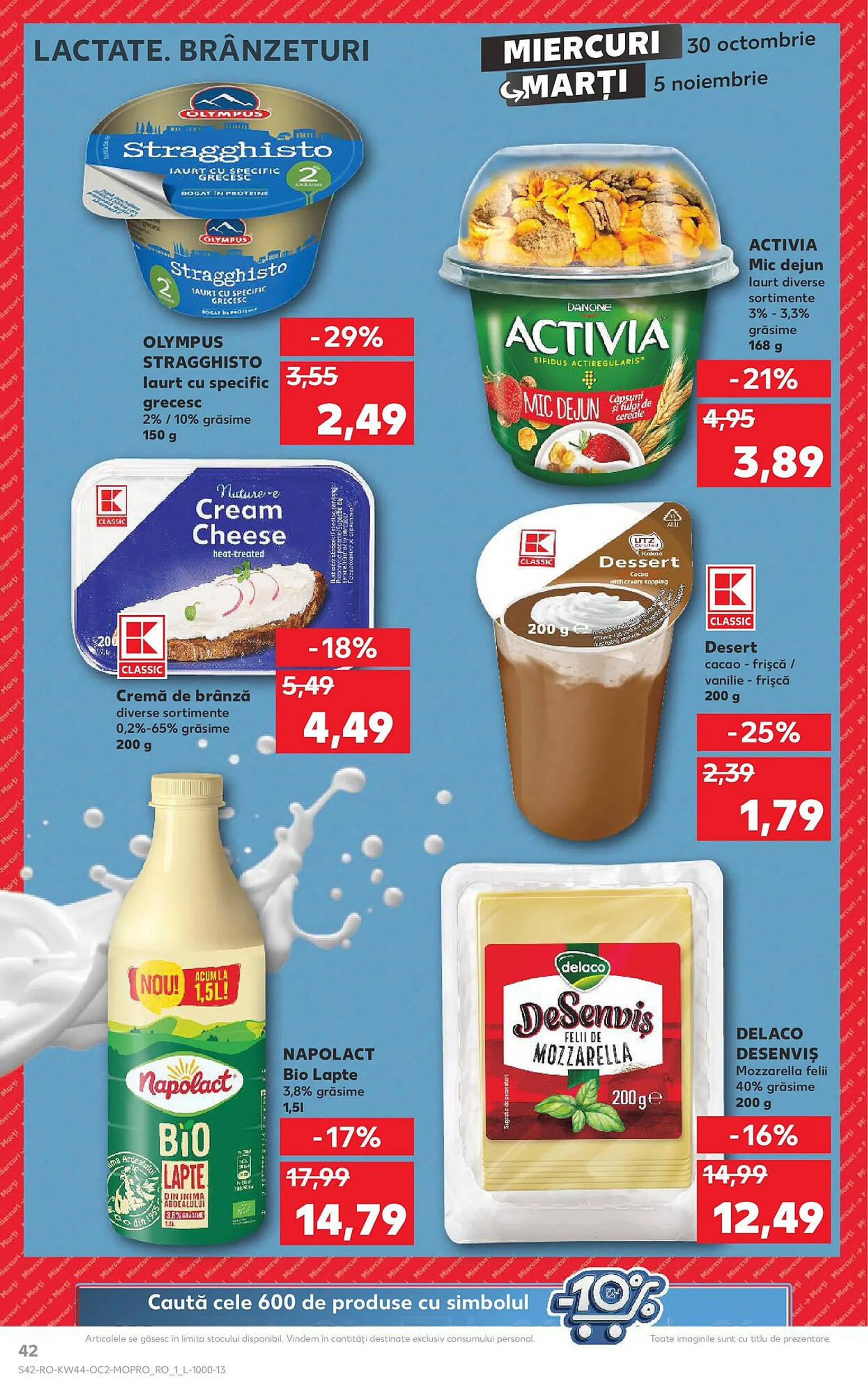 Catalog Catalog Kaufland de la 29 octombrie până la 3 noiembrie 2024 - Revista Pagina 42