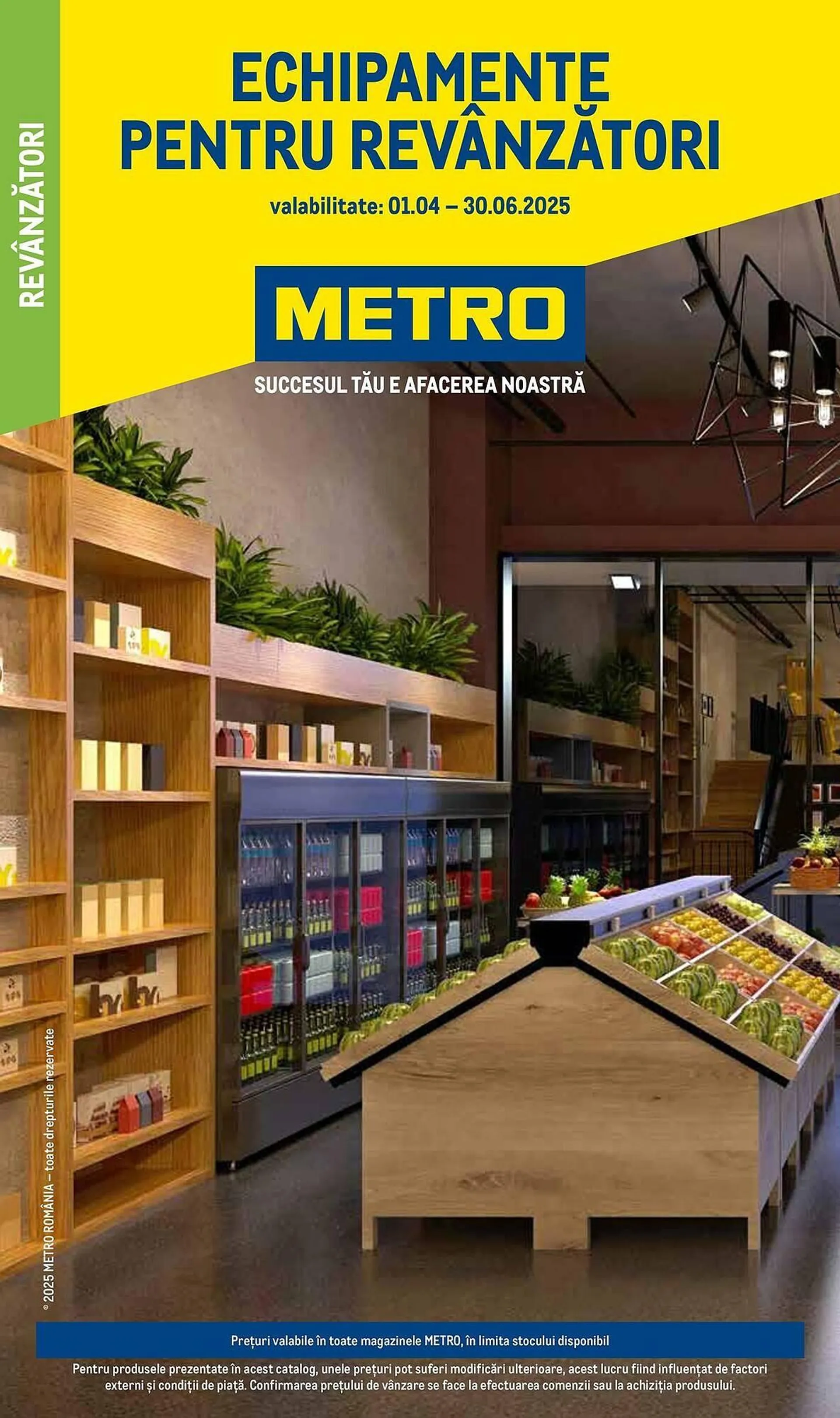 Catalog Catalog Metro de la 1 aprilie până la 30 iunie 2025 - Revista Pagina 1