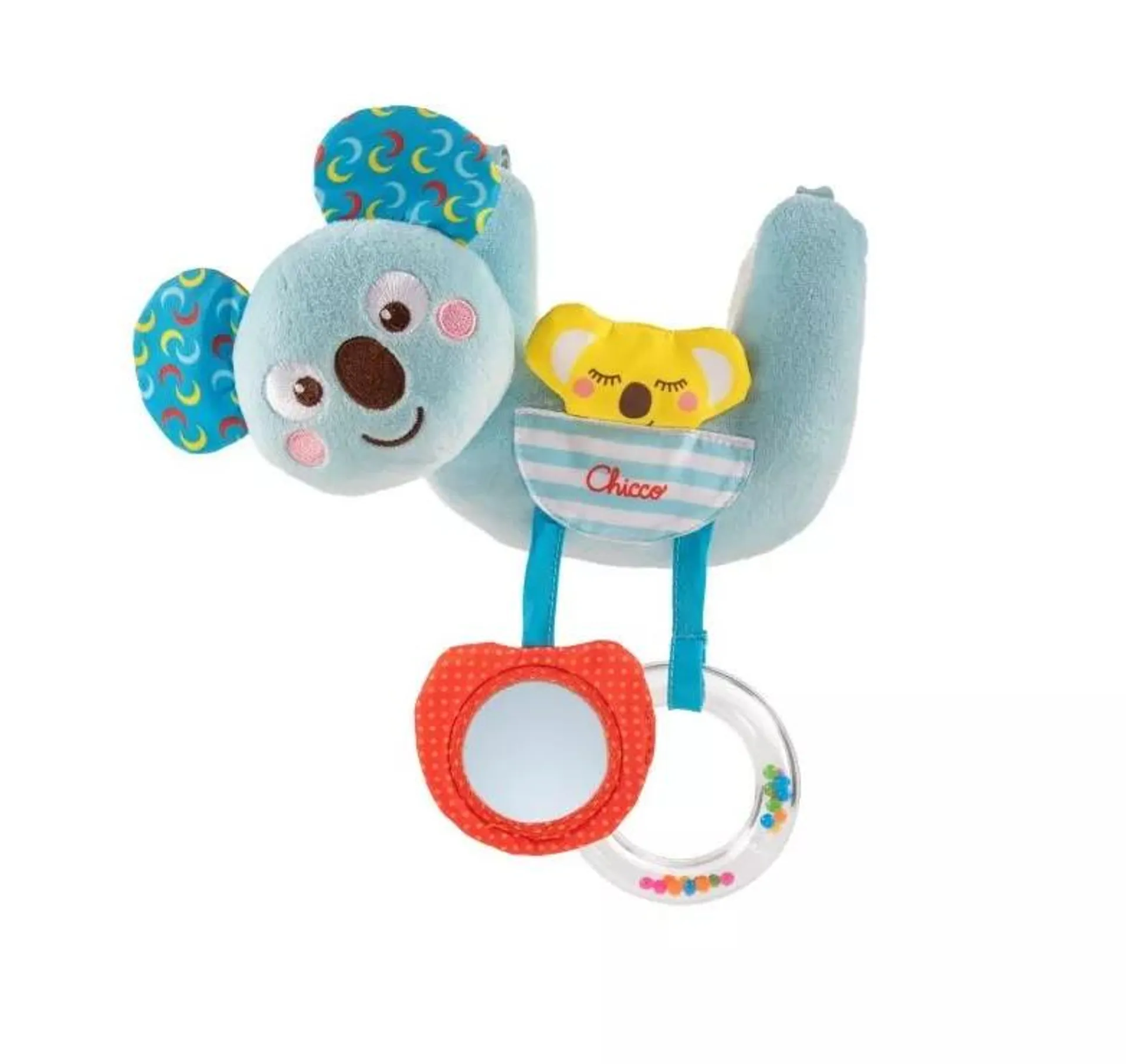 Jucarie Chicco pentru carucior Familia Ursuletului Koala, 6-36 luni+