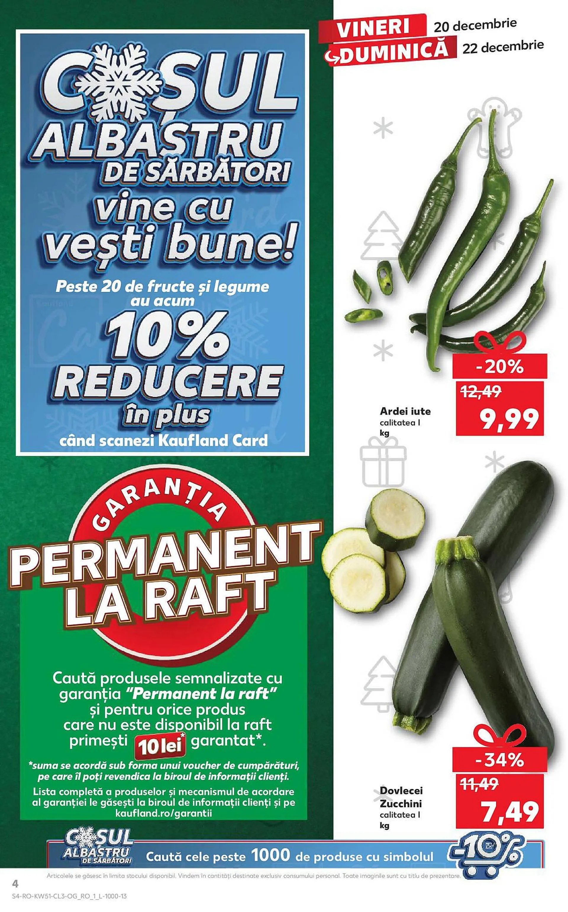 Catalog Catalog Kaufland de la 20 decembrie până la 22 decembrie 2024 - Revista Pagina 4