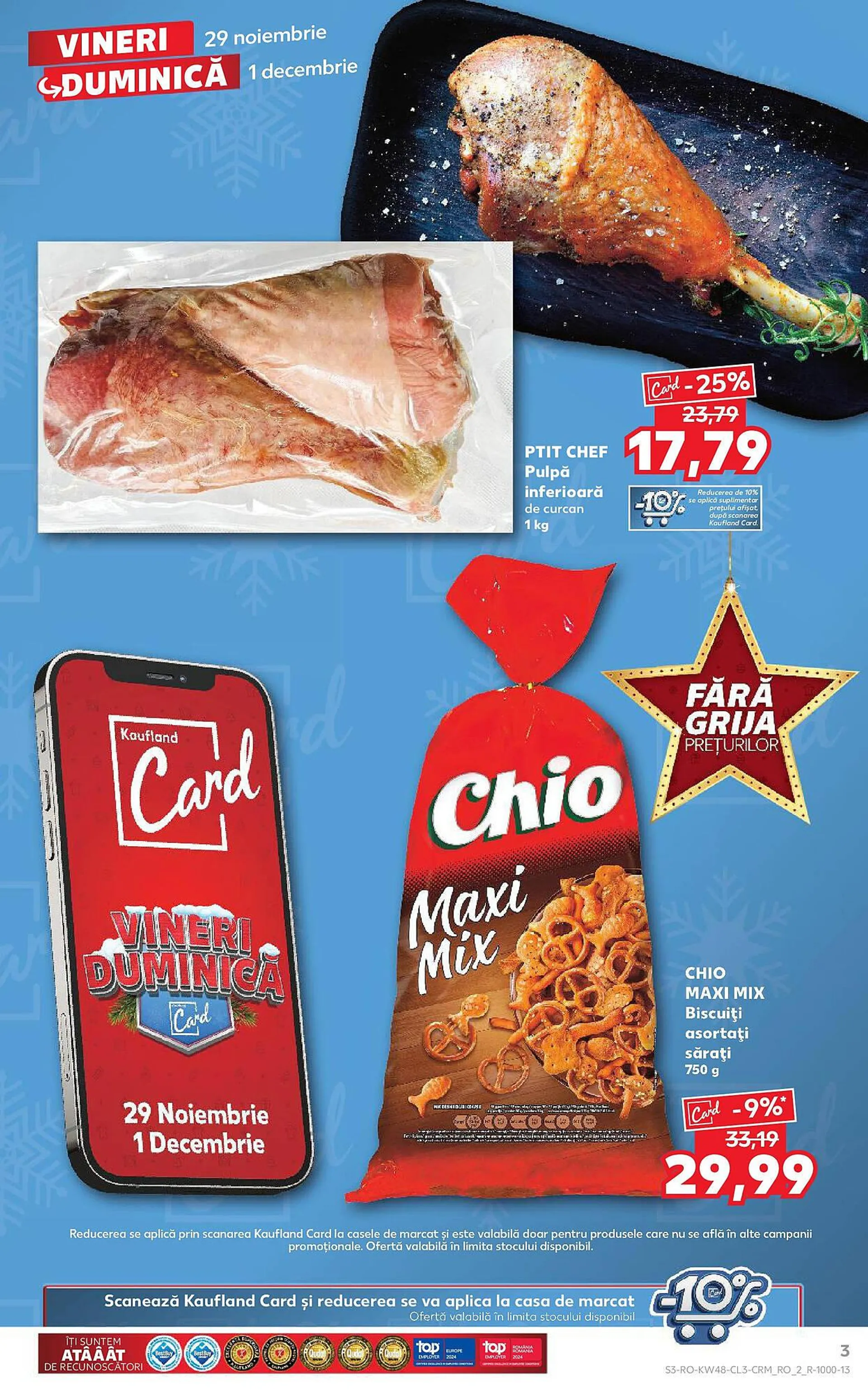 Catalog Catalog Kaufland de la 29 noiembrie până la 1 decembrie 2024 - Revista Pagina 3