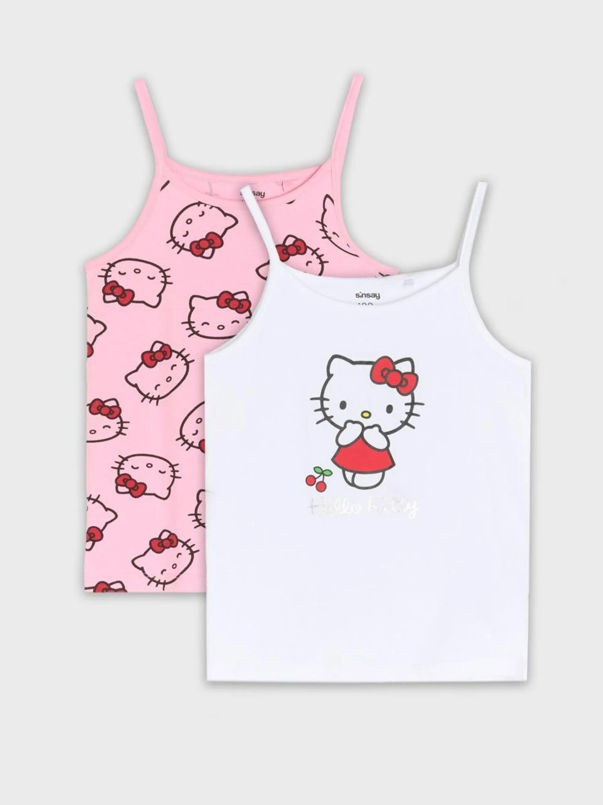 Set de 2 tricouri cu mânecă lungă Hello Kitty