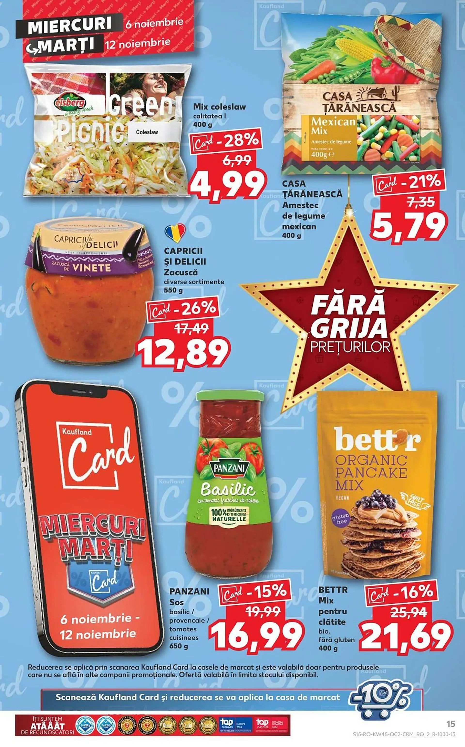 Catalog Catalog Kaufland de la 6 noiembrie până la 12 noiembrie 2024 - Revista Pagina 15