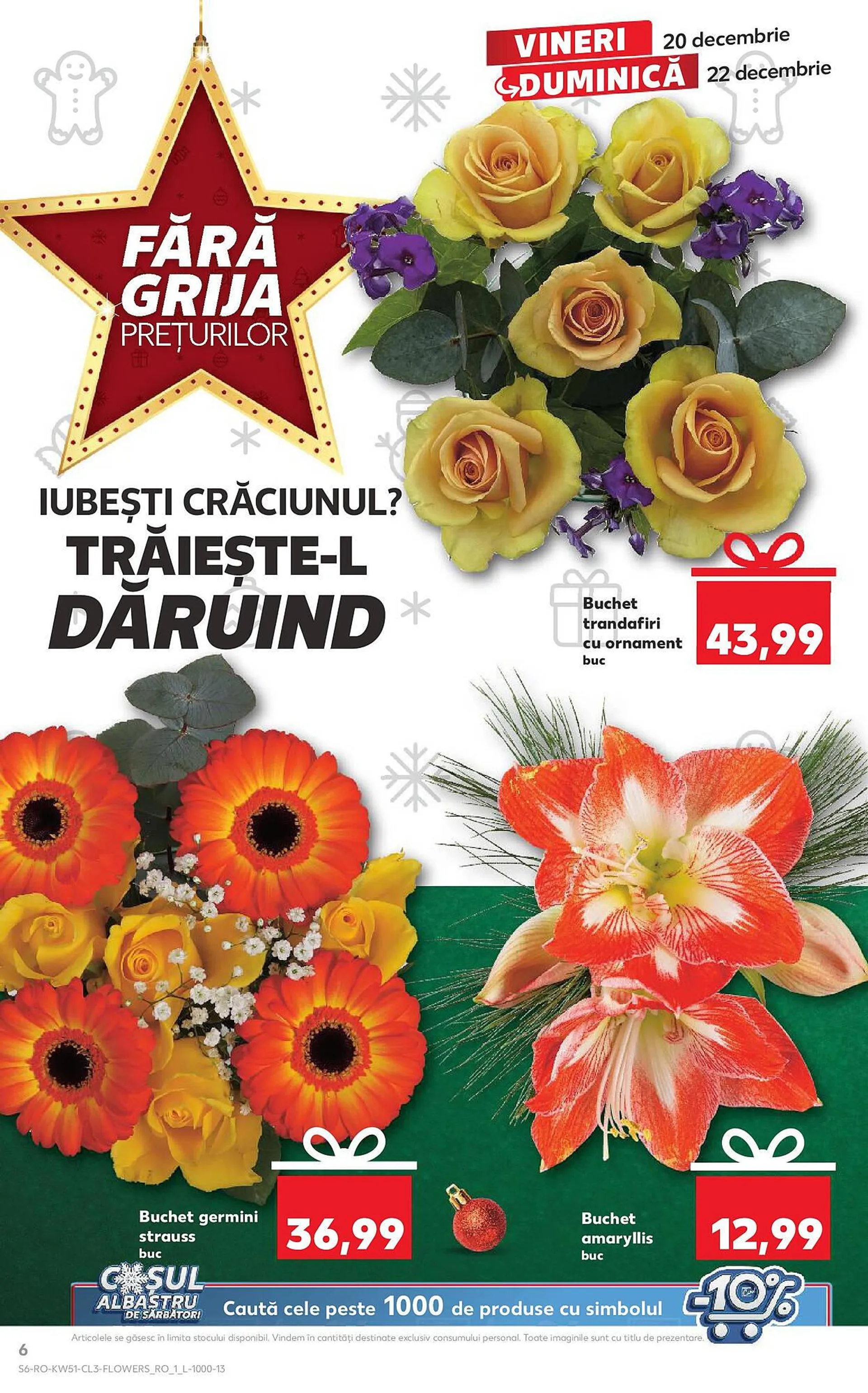 Catalog Catalog Kaufland de la 20 decembrie până la 22 decembrie 2024 - Revista Pagina 6