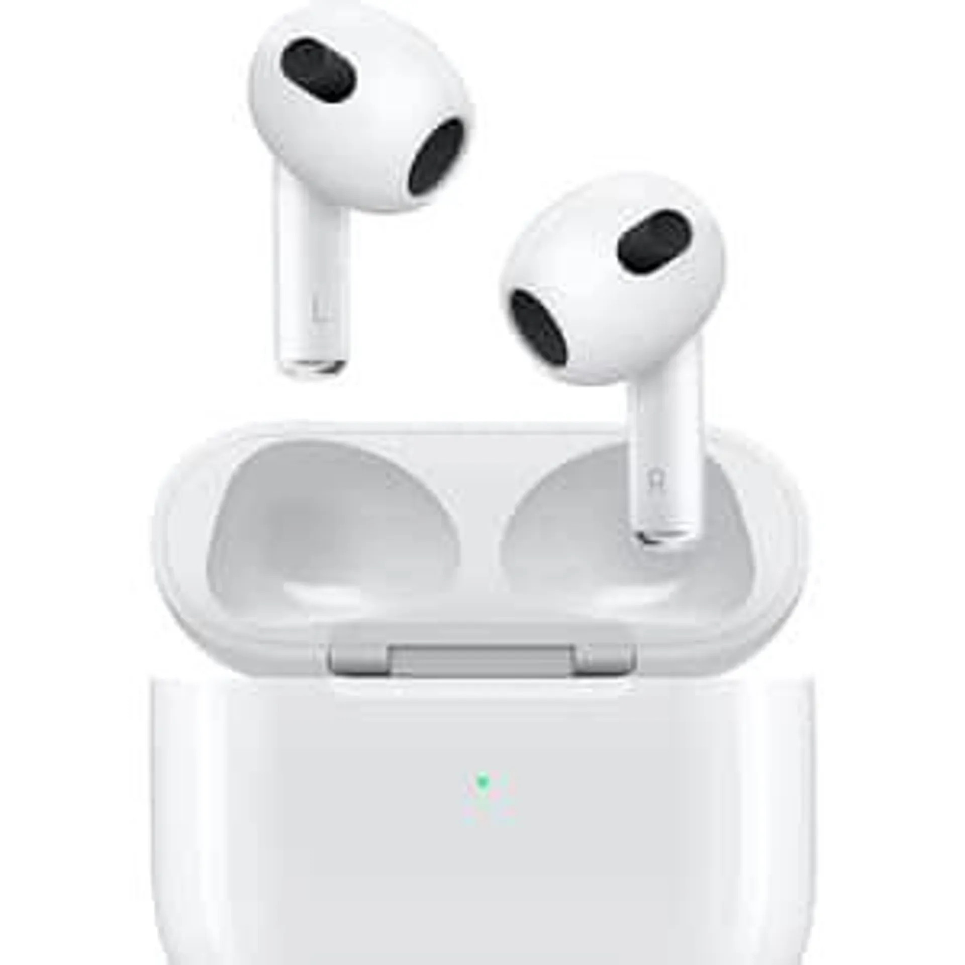 Casti APPLE AirPods 3, True Wireless, Bluetooth, In-Ear, Microfon, Carcasa Incarcare Lightning, alb