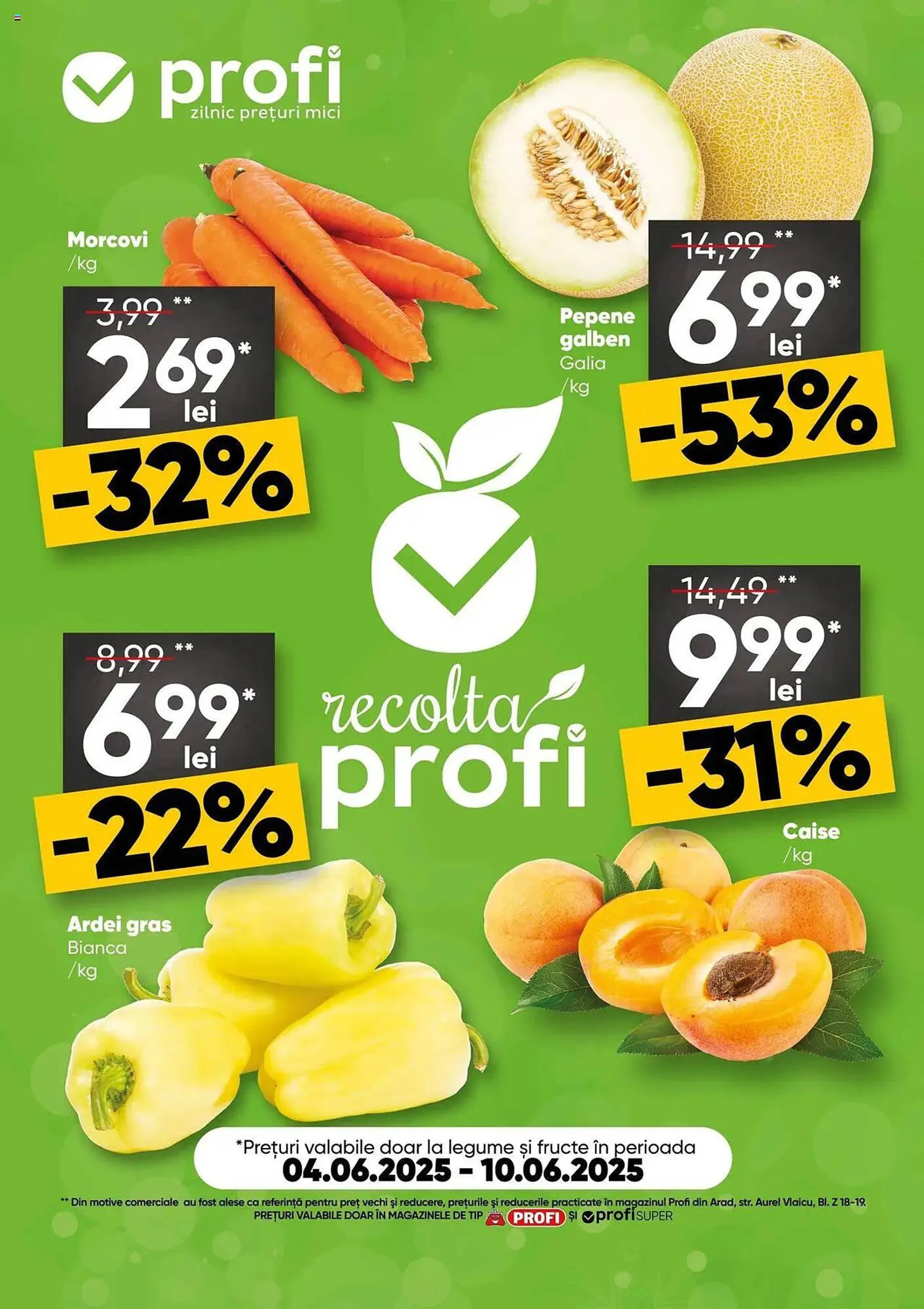 Catalog Catalog PROFI de la 4 iunie până la 10 iunie 2025 - Revista Pagina 1