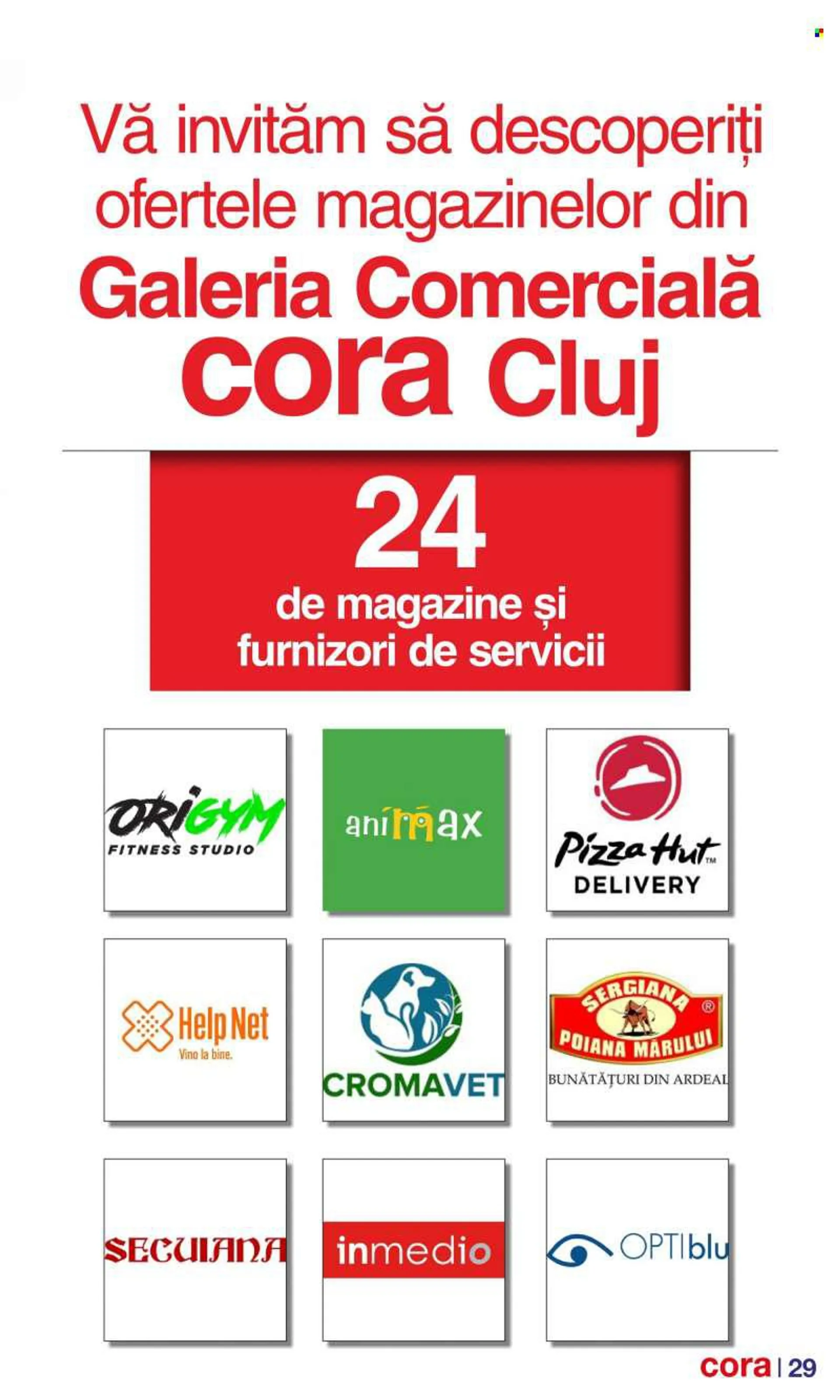Cataloage Cora - 03.08.2022 - 16.08.2022 - Produse în vânzare - pizza. Pagina 29.