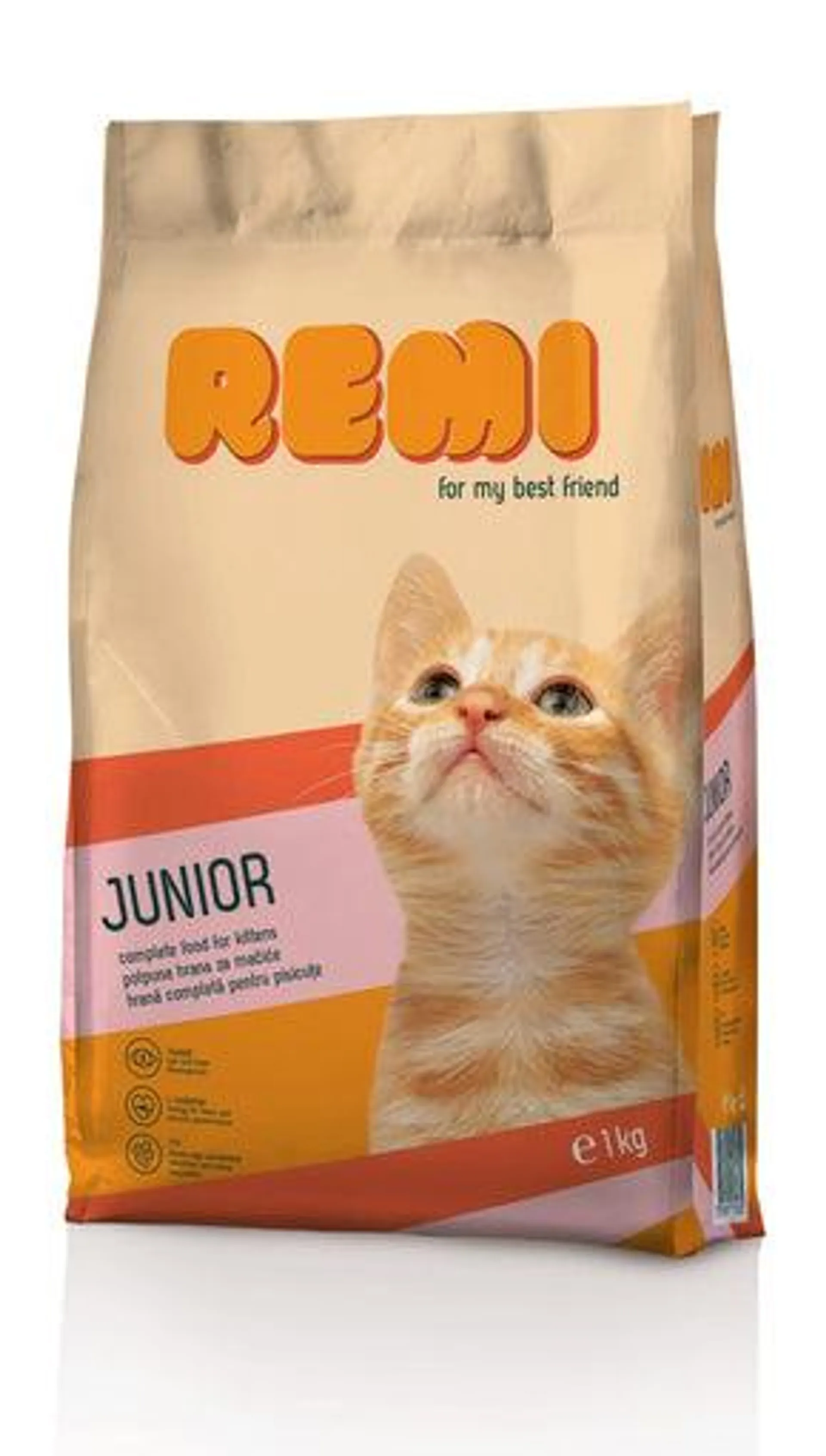 Hrana uscata pentru pisici Remi Kitten 1 kg