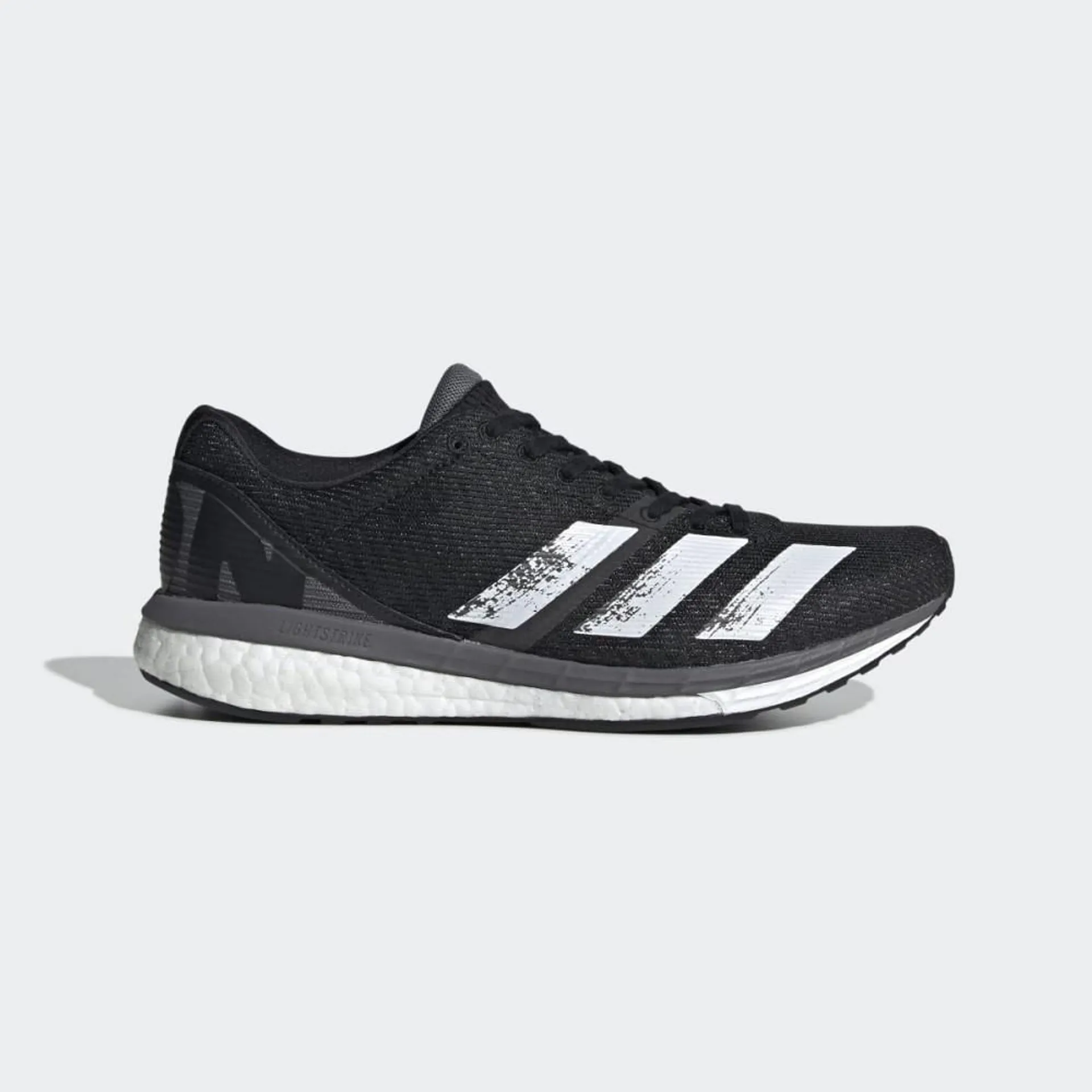 Adidasi Alergare Dama Adidas adizero Boston 8 Negrii/Albi/Gri