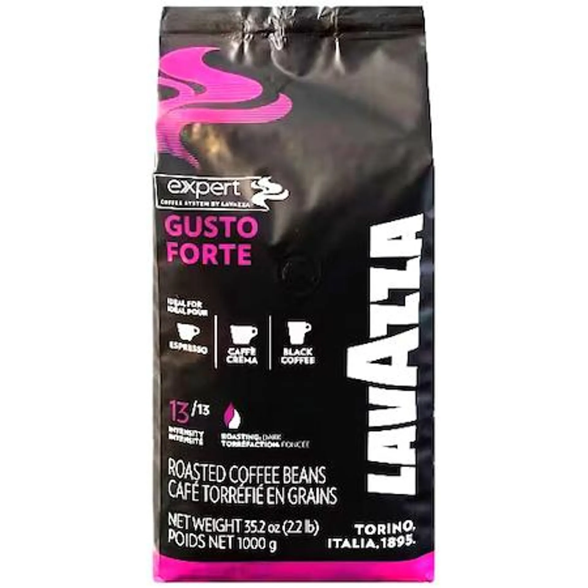 Cafea Boabe Lavazza Gusto Forte, 1 Kg.