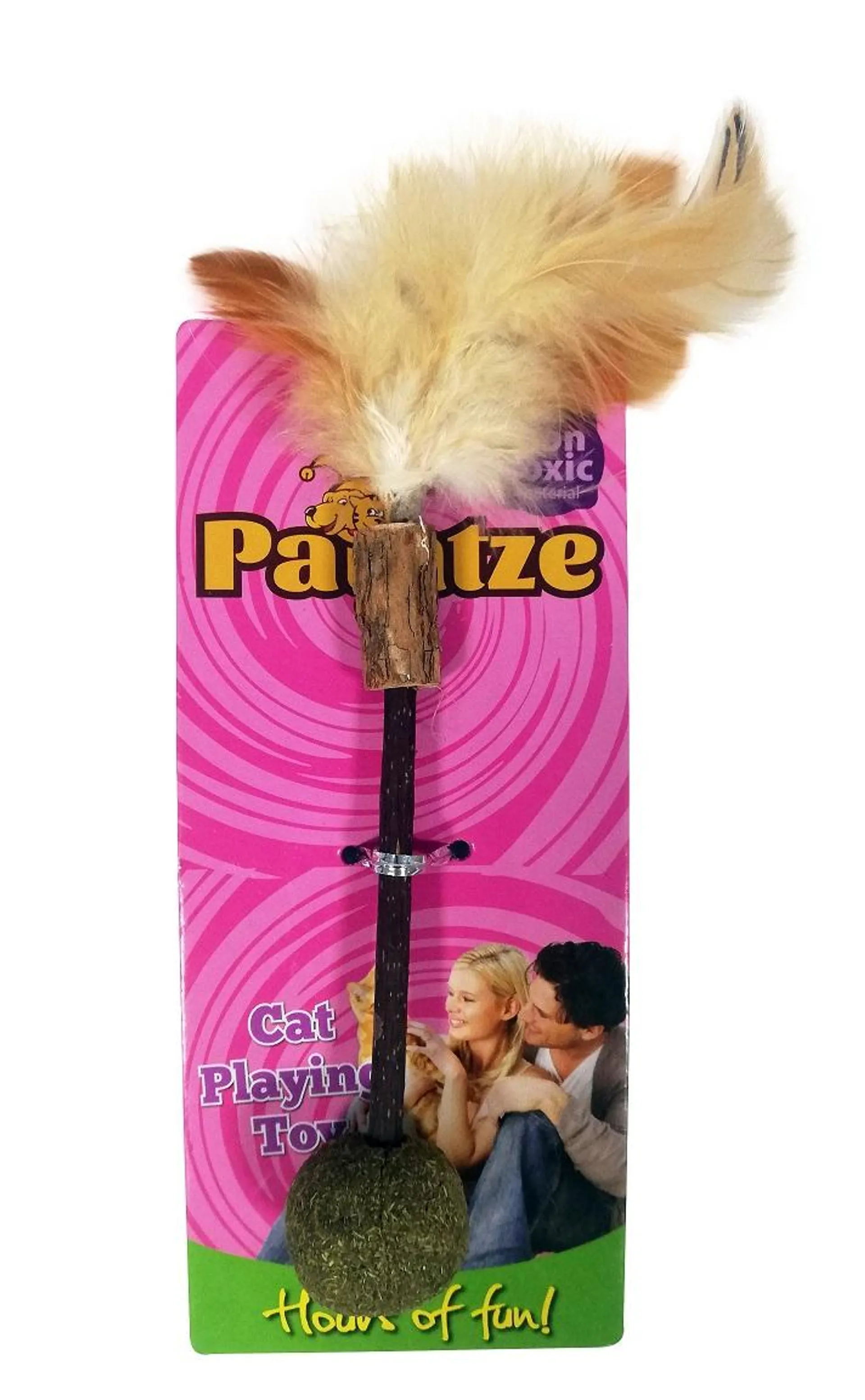 Paiatze Cat Catnip Bila Cu Pene 550-876