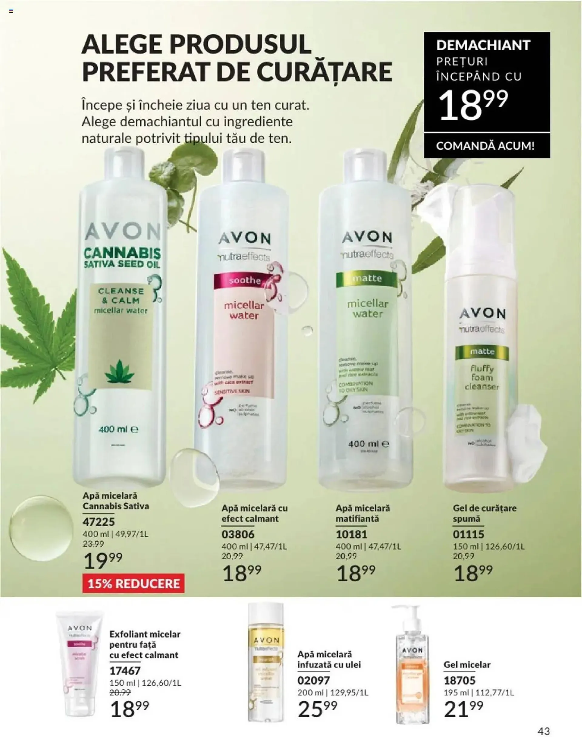 Catalog Catalog Avon de la 1 ianuarie până la 31 ianuarie 2025 - Revista Pagina 43