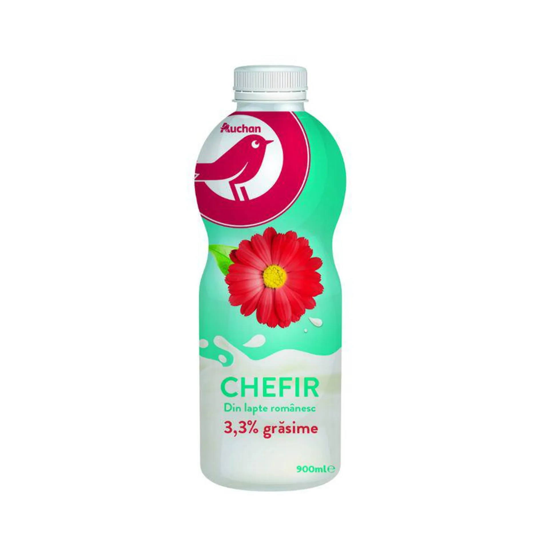 Chefir Auchan, 3.3% grasime, 900 g