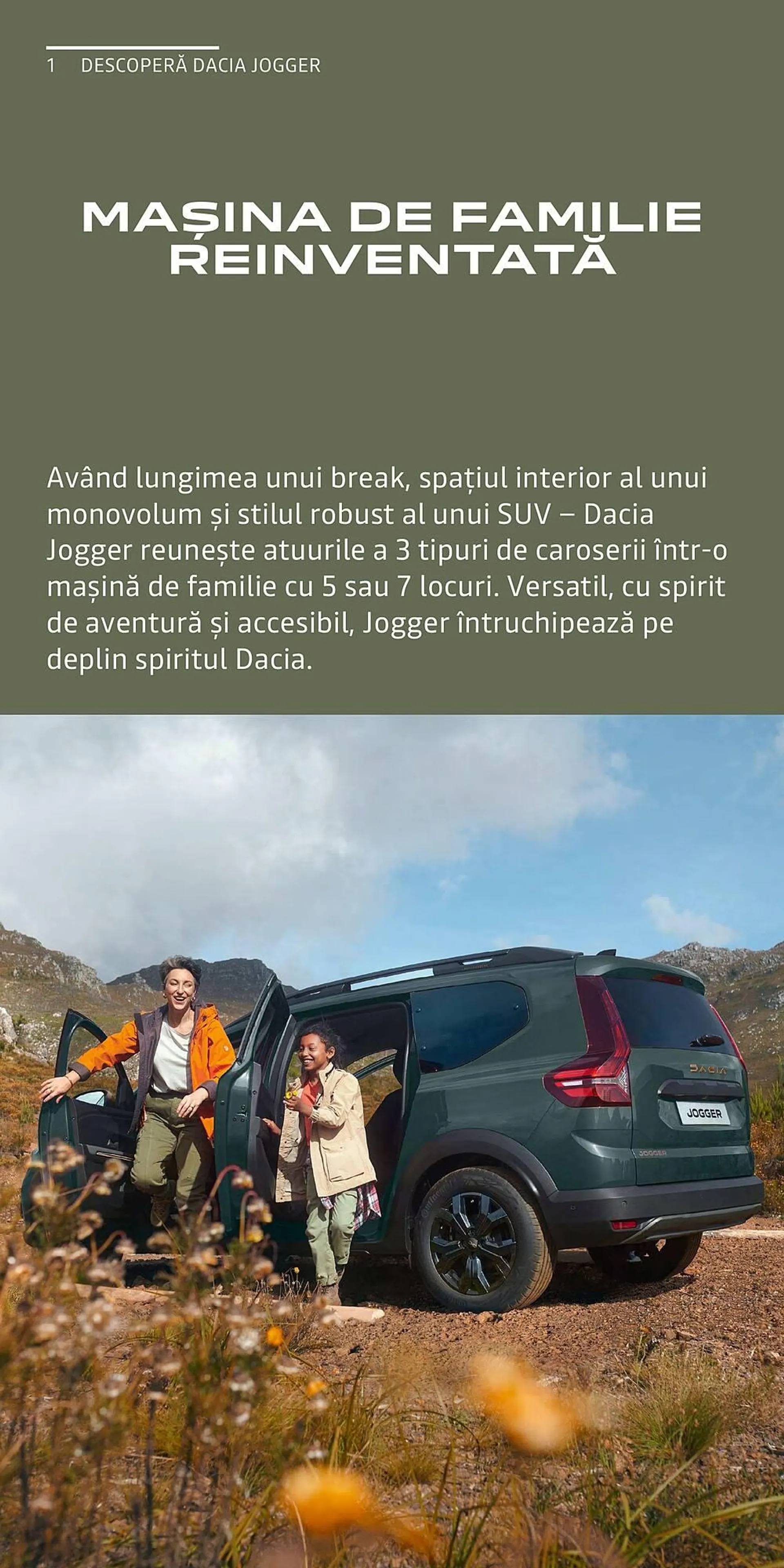 Catalog Dacia Jogger catalog de la 9 decembrie până la 8 decembrie 2024 - Revista Pagina 4