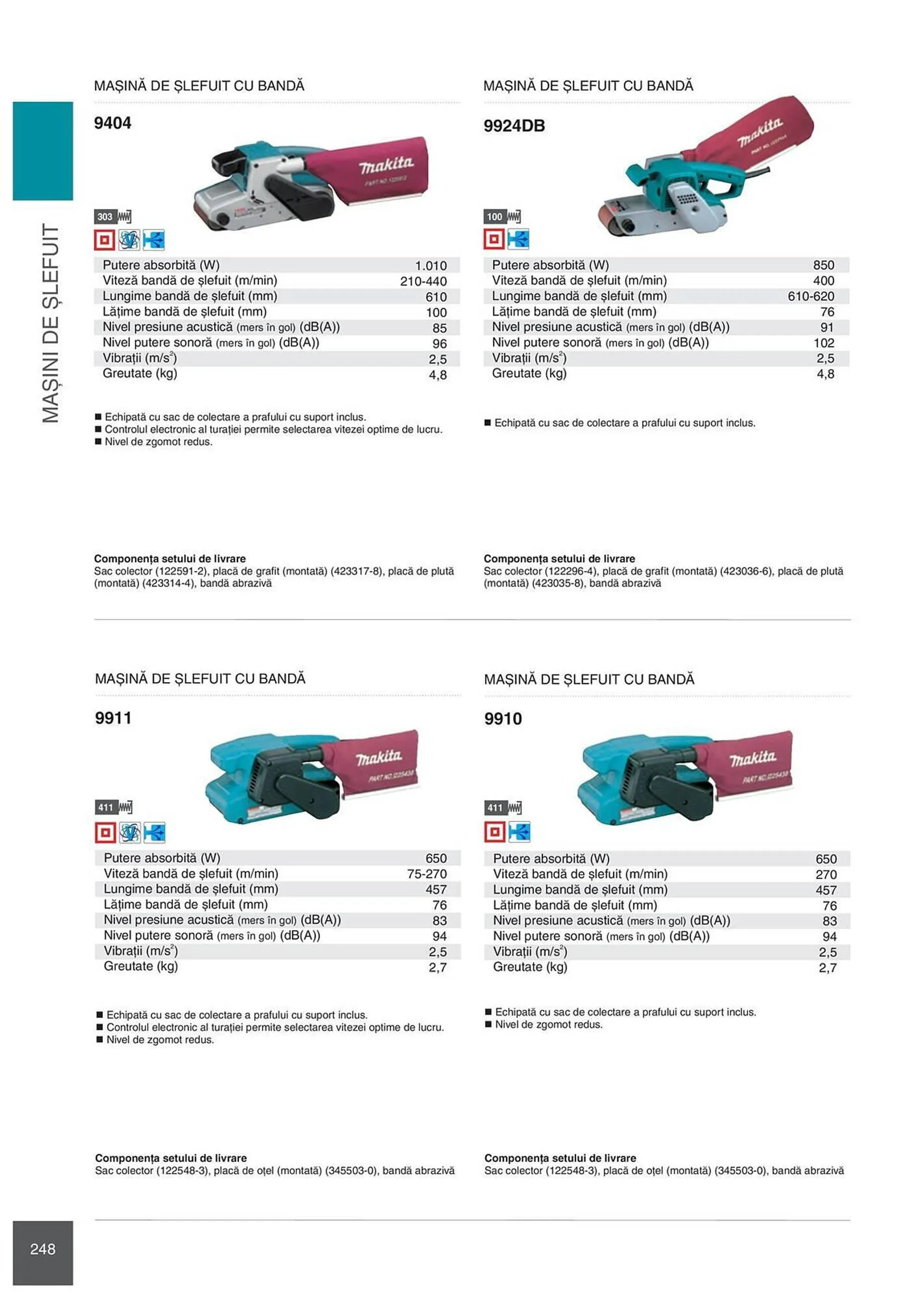 Catalog Сatalog Makita de la 6 februarie până la 31 decembrie 2024 - Revista Pagina 248