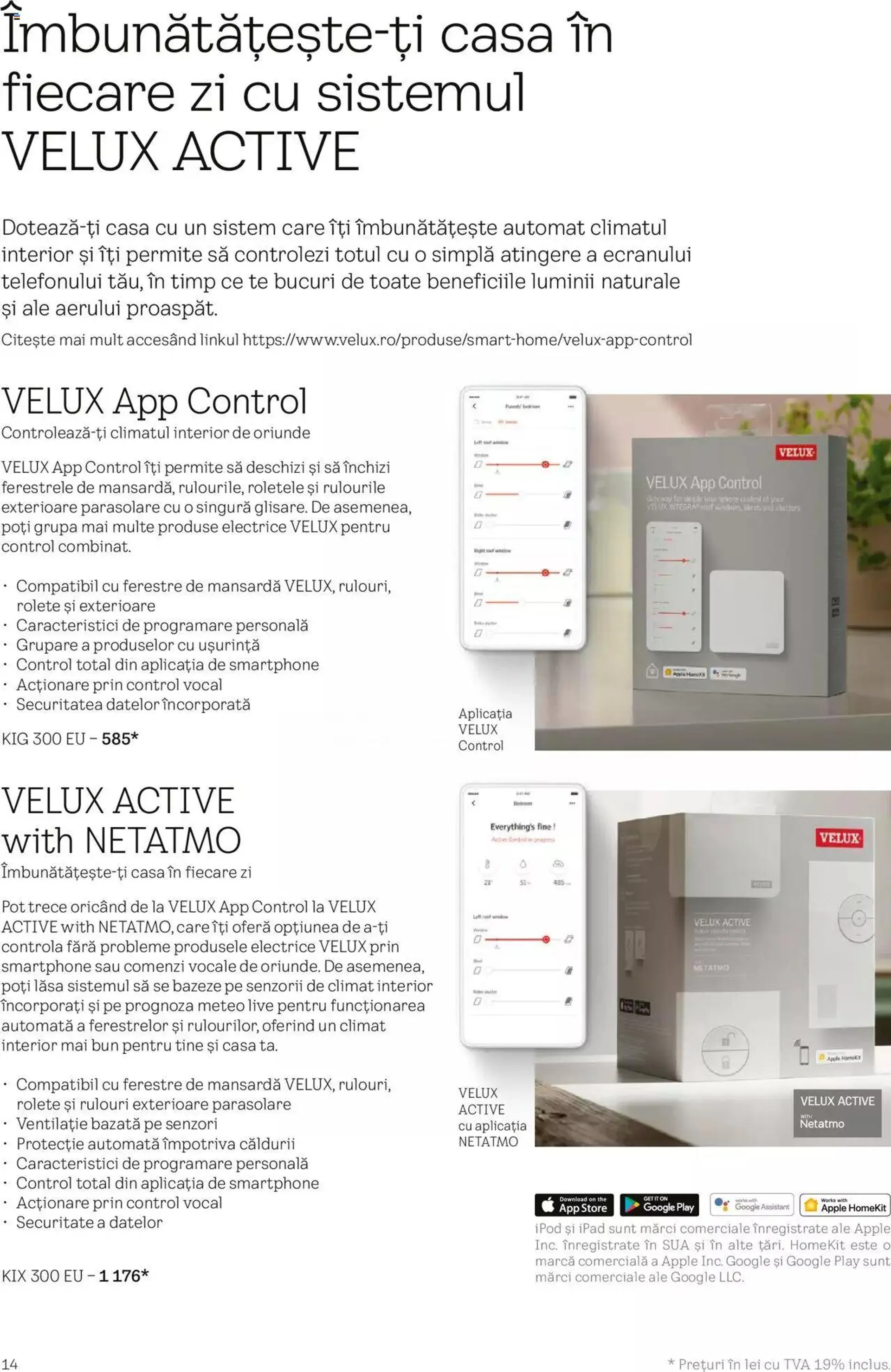 Catalog Velux catalog - Rulouri şi rolete de la 19 martie până la 31 decembrie 2024 - Revista Pagina 14