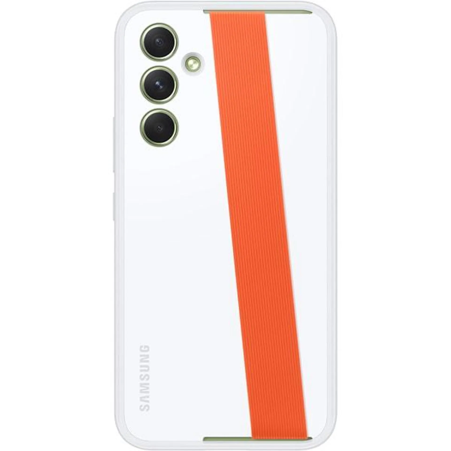 Husa telefon SAMSUNG Haze Grip Cover pentru Galaxy A54, EF-XA546CWEGWW, White