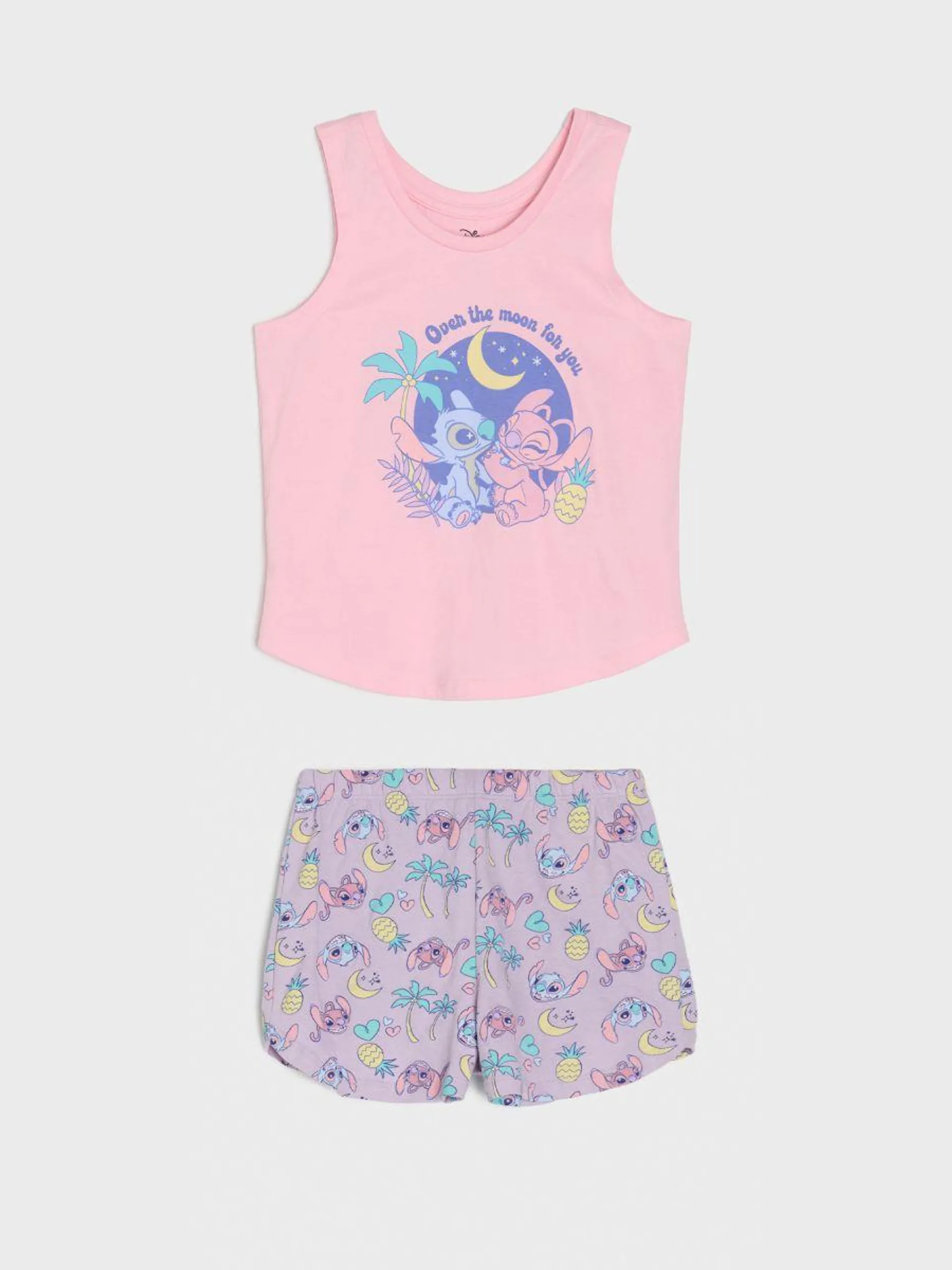 Pijama din două piese Stitch