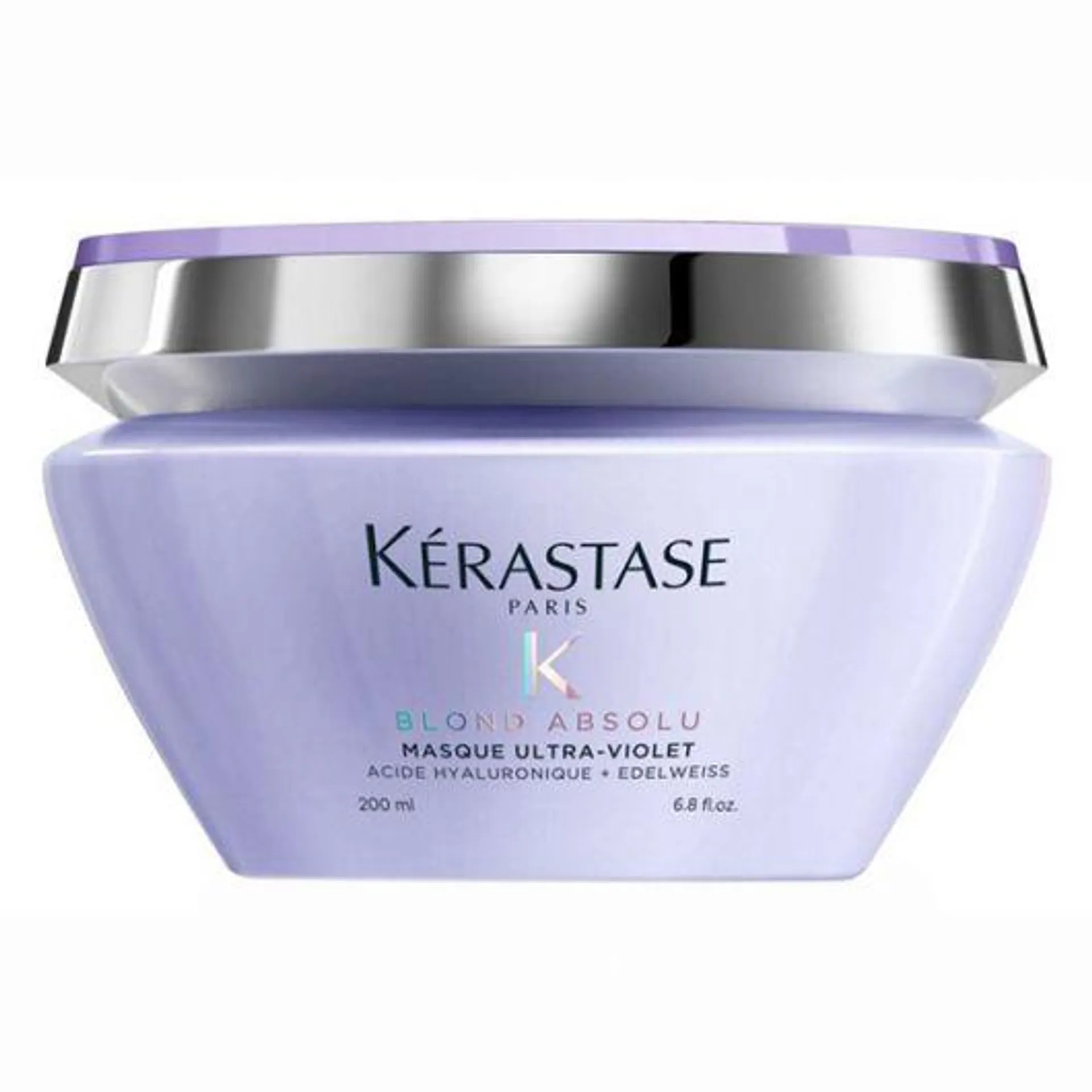 Masca de par Kerastase Blond Absolu Masque Ultra-Violet pentru neutralizarea tonurilor de galben 200ml