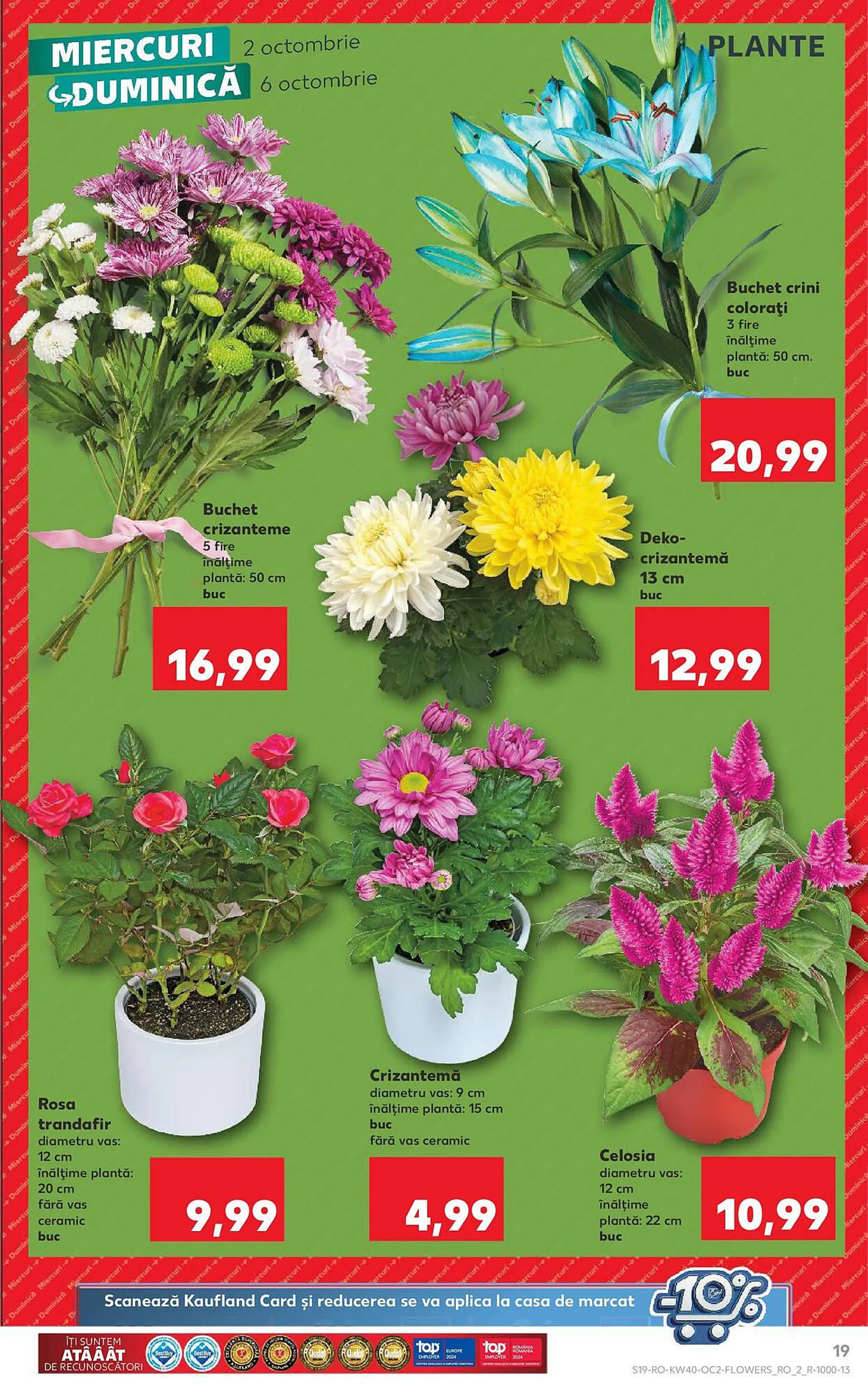 Catalog Catalog Kaufland de la 2 octombrie până la 8 octombrie 2024 - Revista Pagina 19