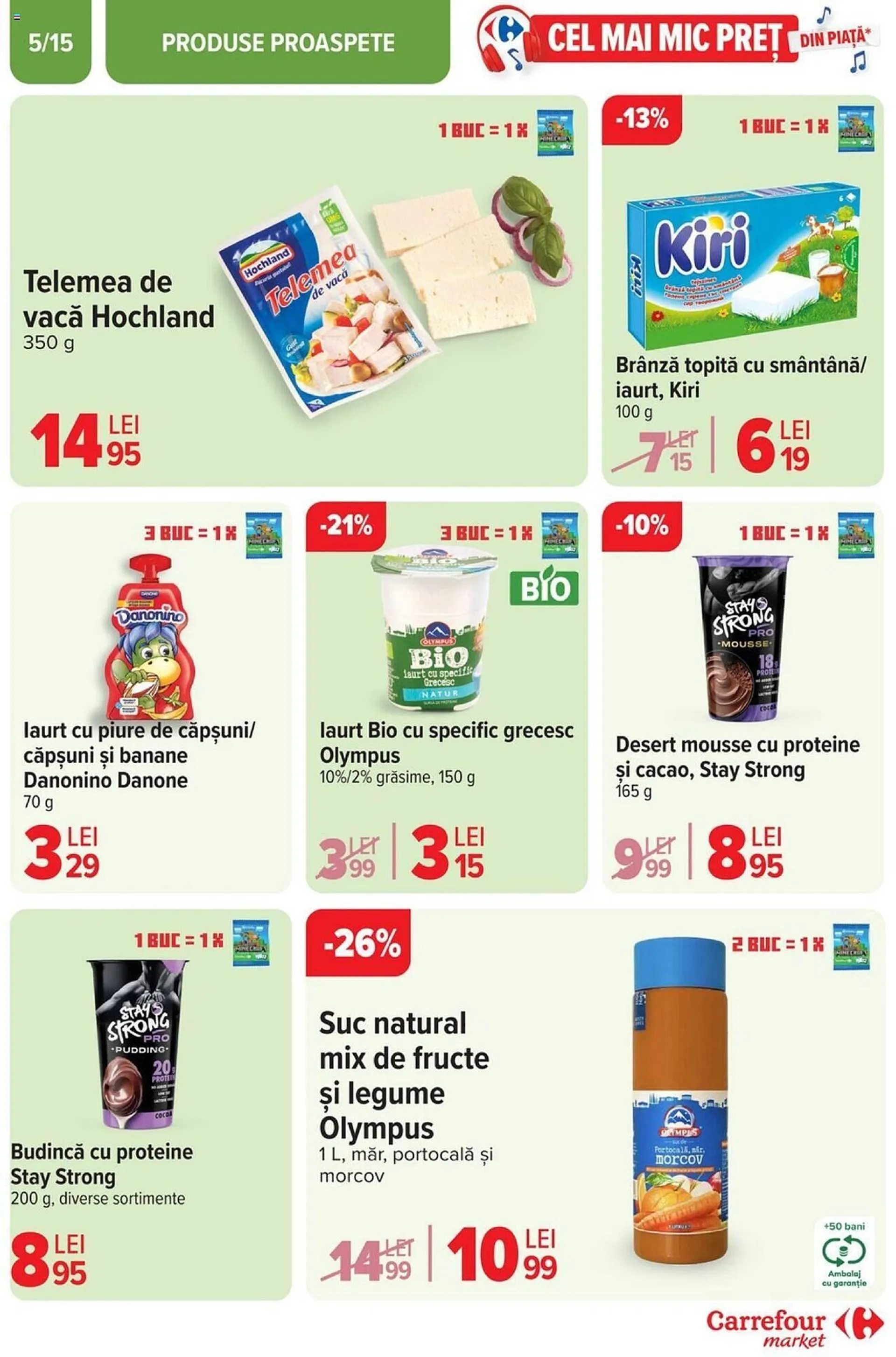 Catalog Catalog Carrefour Market de la 16 octombrie până la 29 octombrie 2024 - Revista Pagina 5