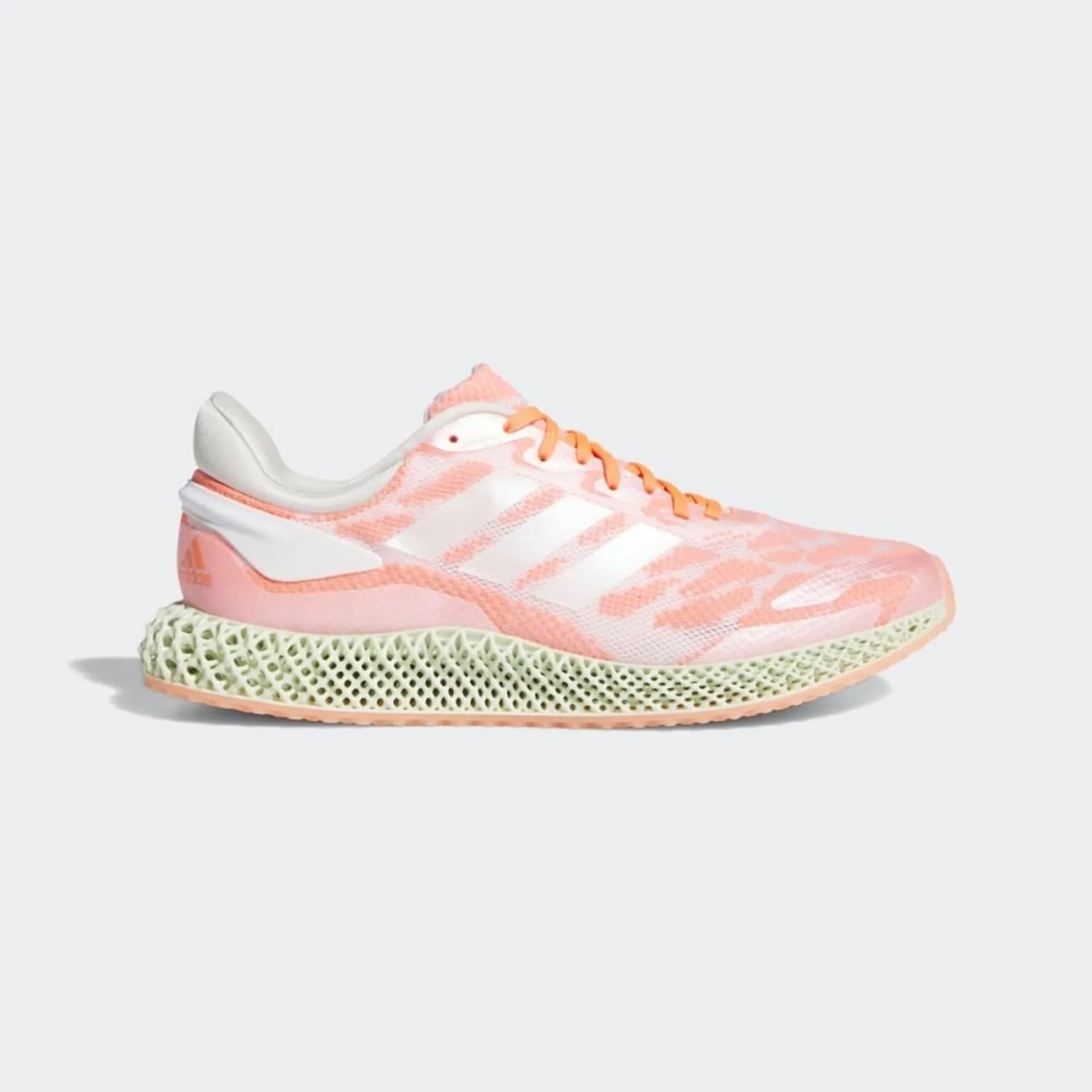 Adidasi Alergare Dama Adidas 4D Run 1.0 Albi/Albi/Corai