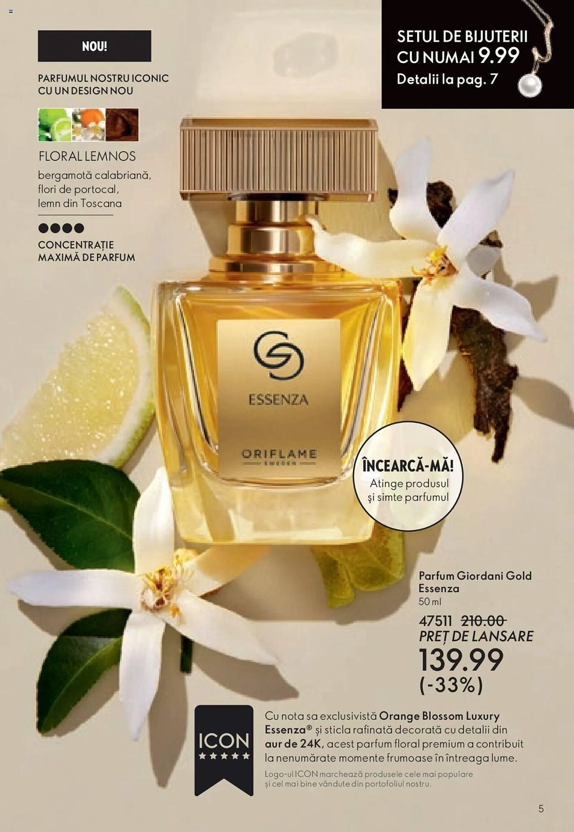 Catalog Catalog Oriflame de la 20 octombrie până la 9 noiembrie 2024 - Revista Pagina 5