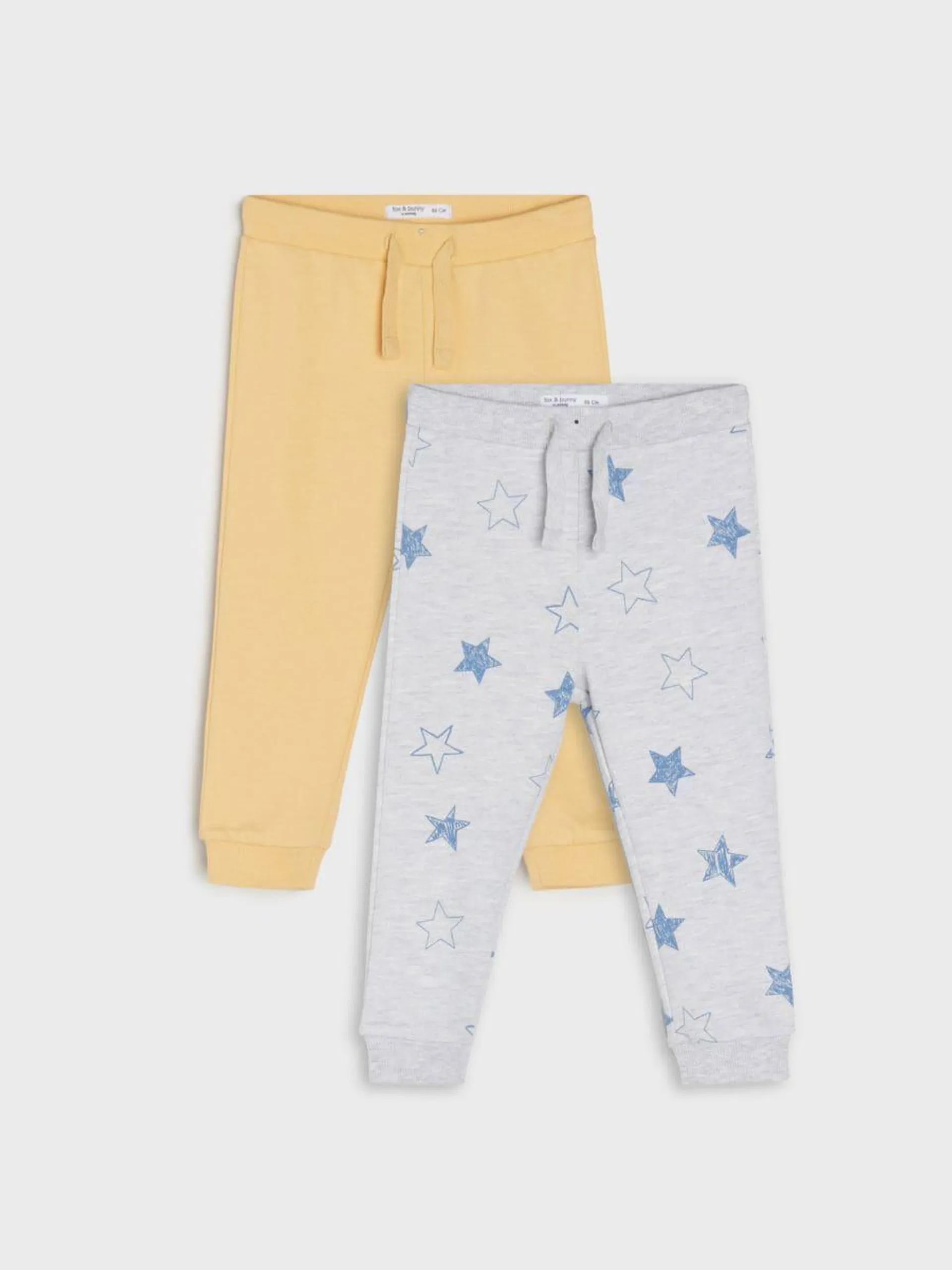 Set de 2 perechi de pantaloni sport jogger