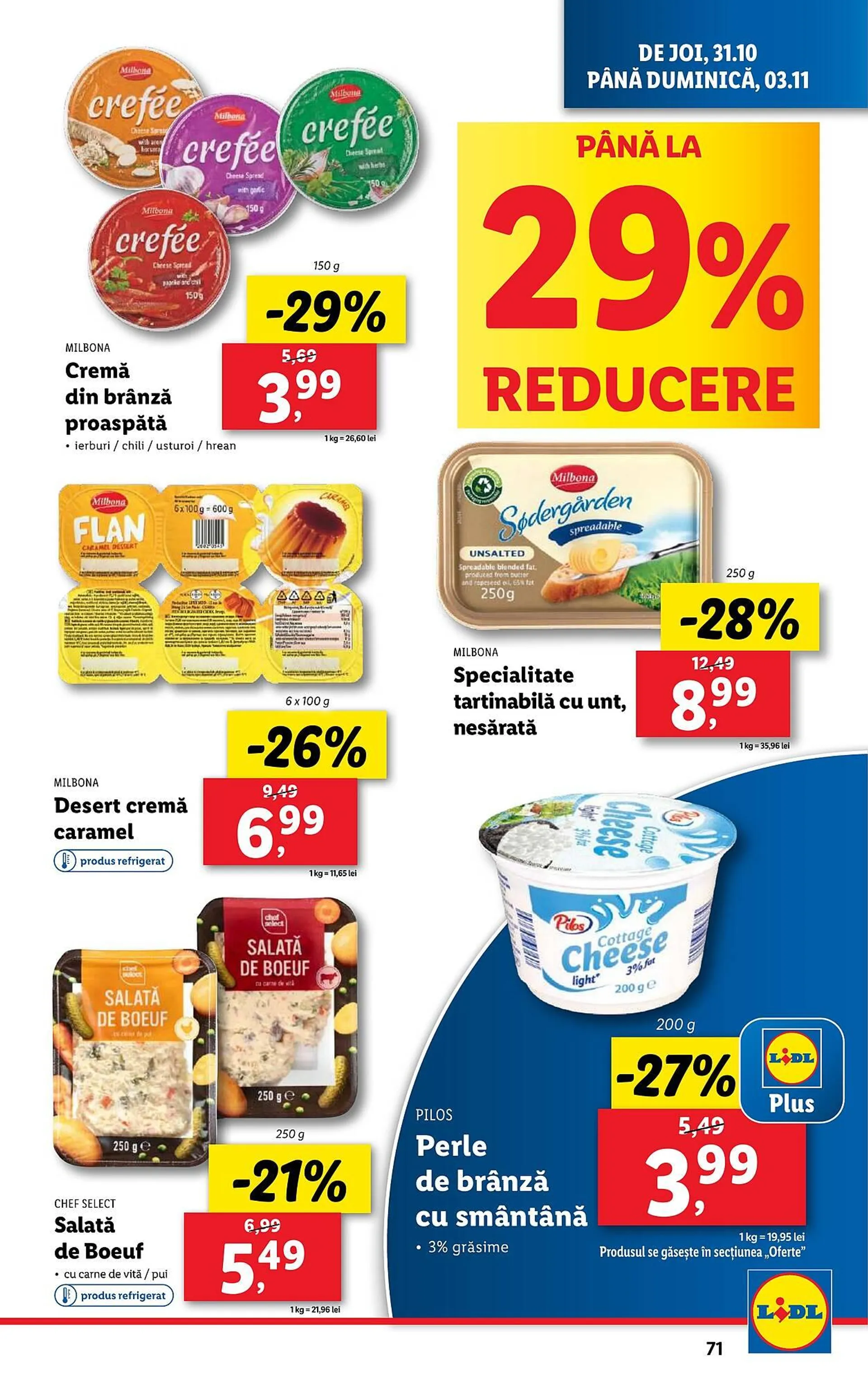 Catalog Catalog Lidl de la 28 octombrie până la 3 noiembrie 2024 - Revista Pagina 71