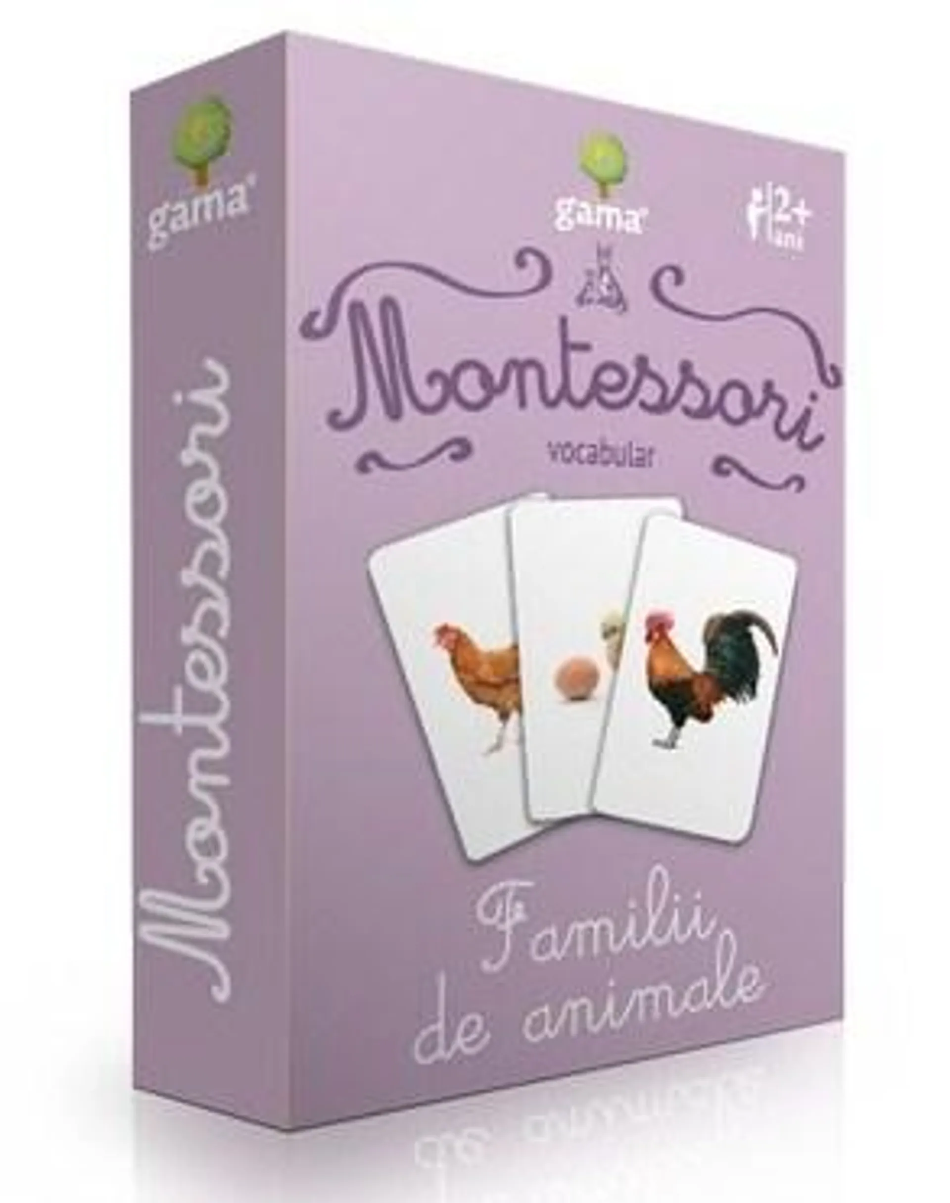 Montessori. Vocabular: Familii de animale