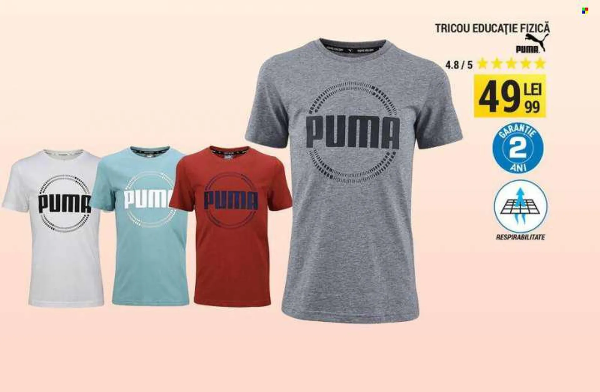 Cataloage Decathlon - Produse în vânzare - Puma, tricou. Pagina 3.