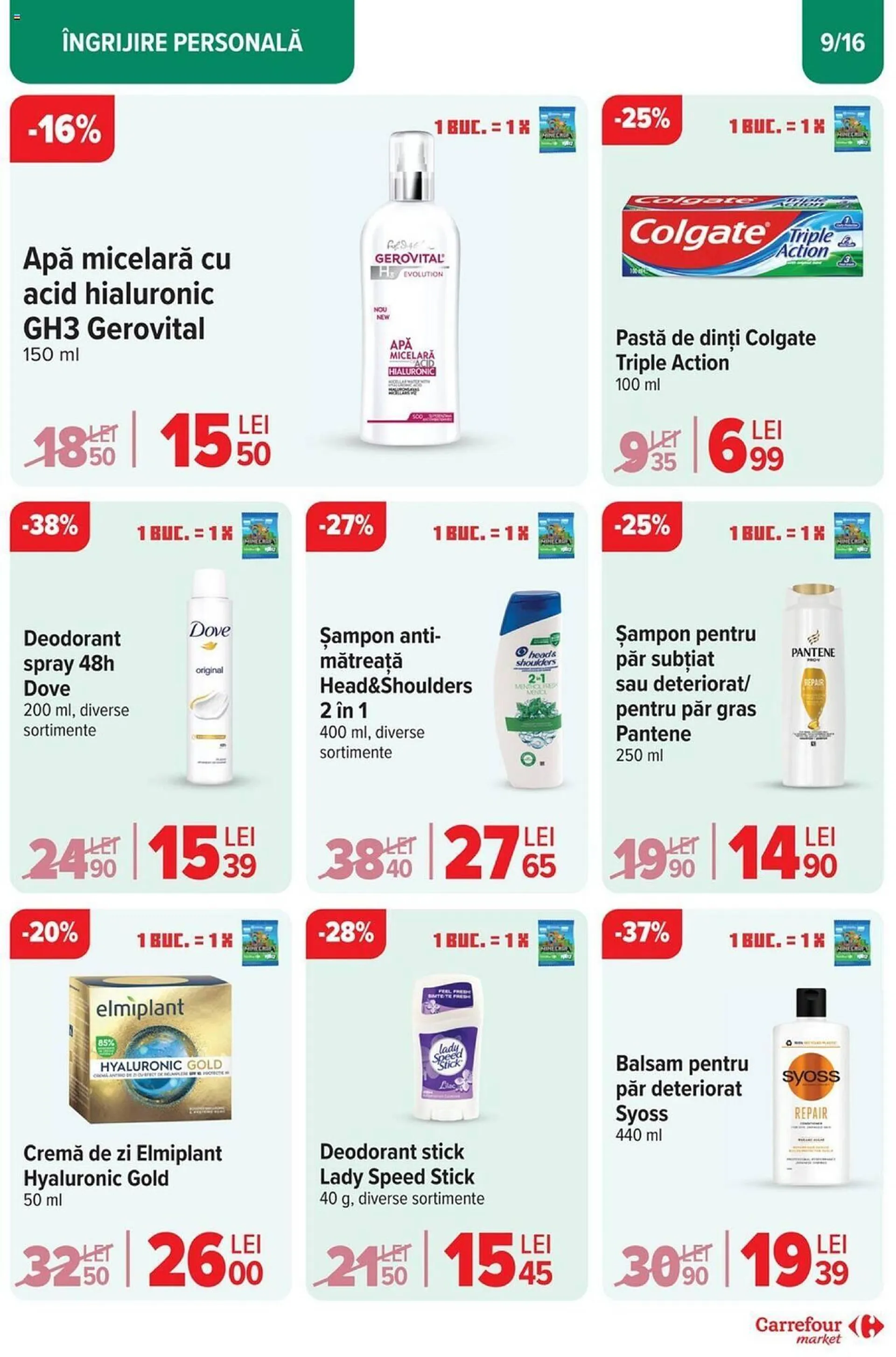 Catalog Catalog Carrefour Market de la 2 octombrie până la 15 octombrie 2024 - Revista Pagina 9