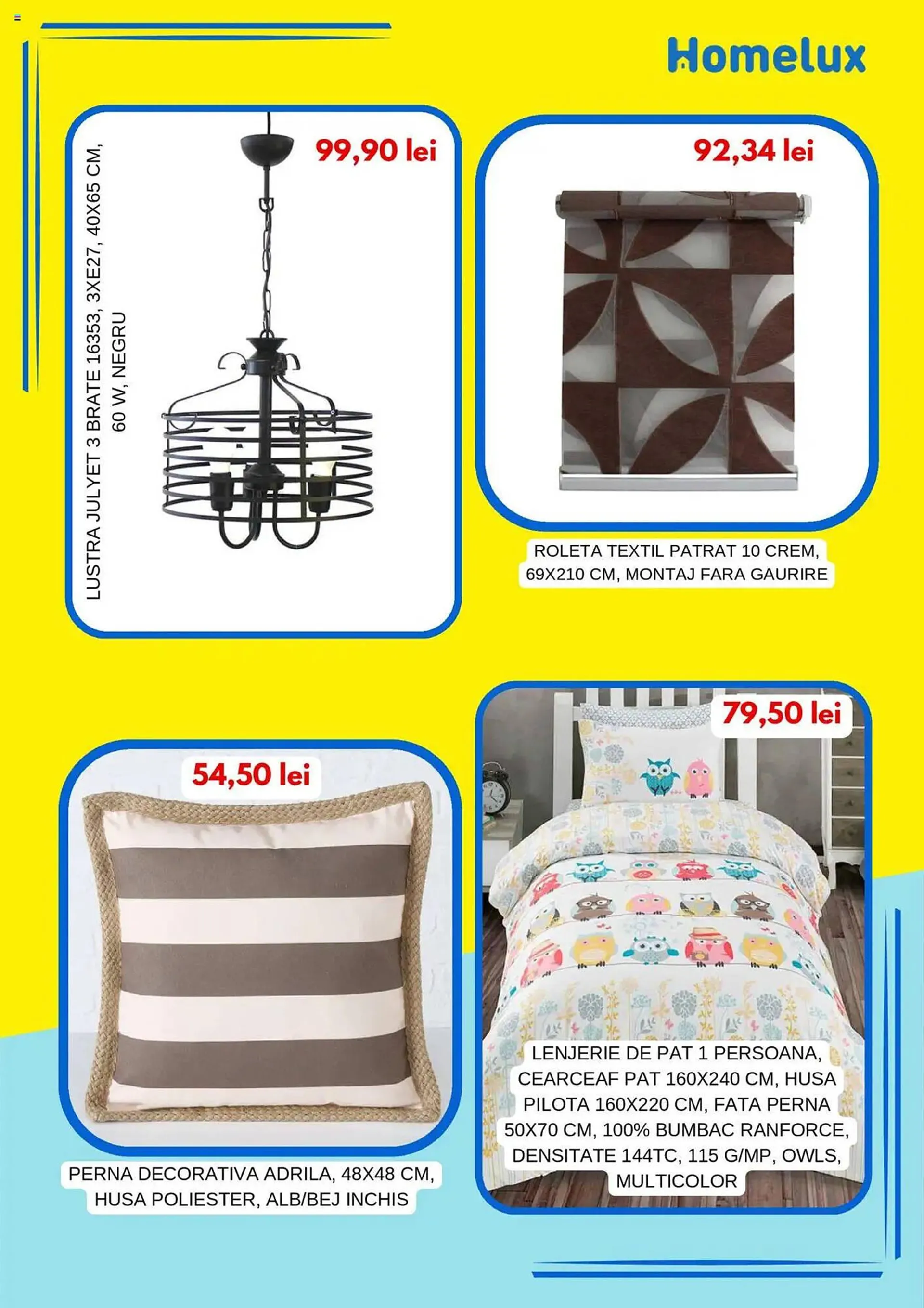 Catalog Catalog Homelux de la 1 aprilie până la 30 aprilie 2025 - Revista Pagina 6