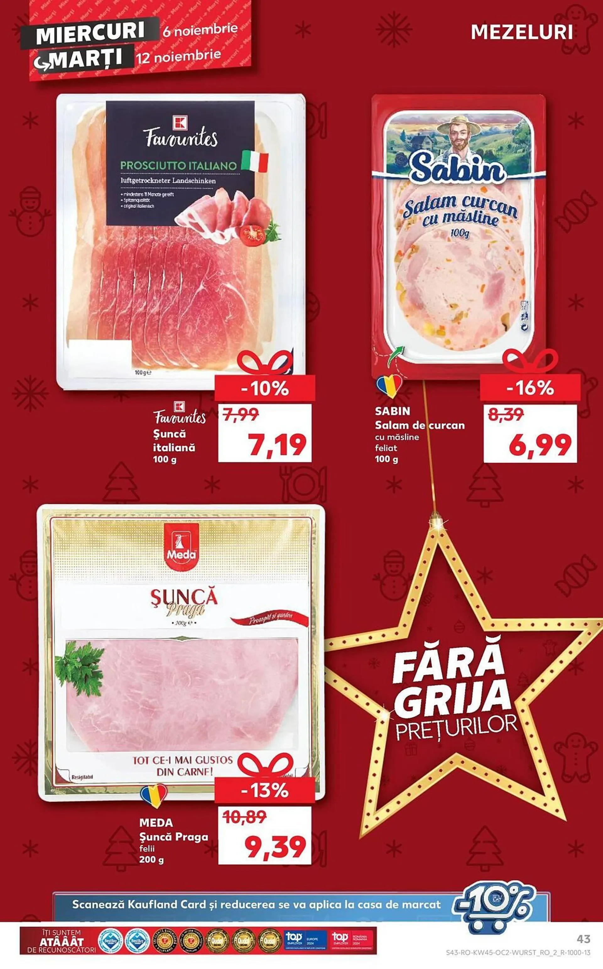 Catalog Catalog Kaufland de la 6 noiembrie până la 12 noiembrie 2024 - Revista Pagina 43