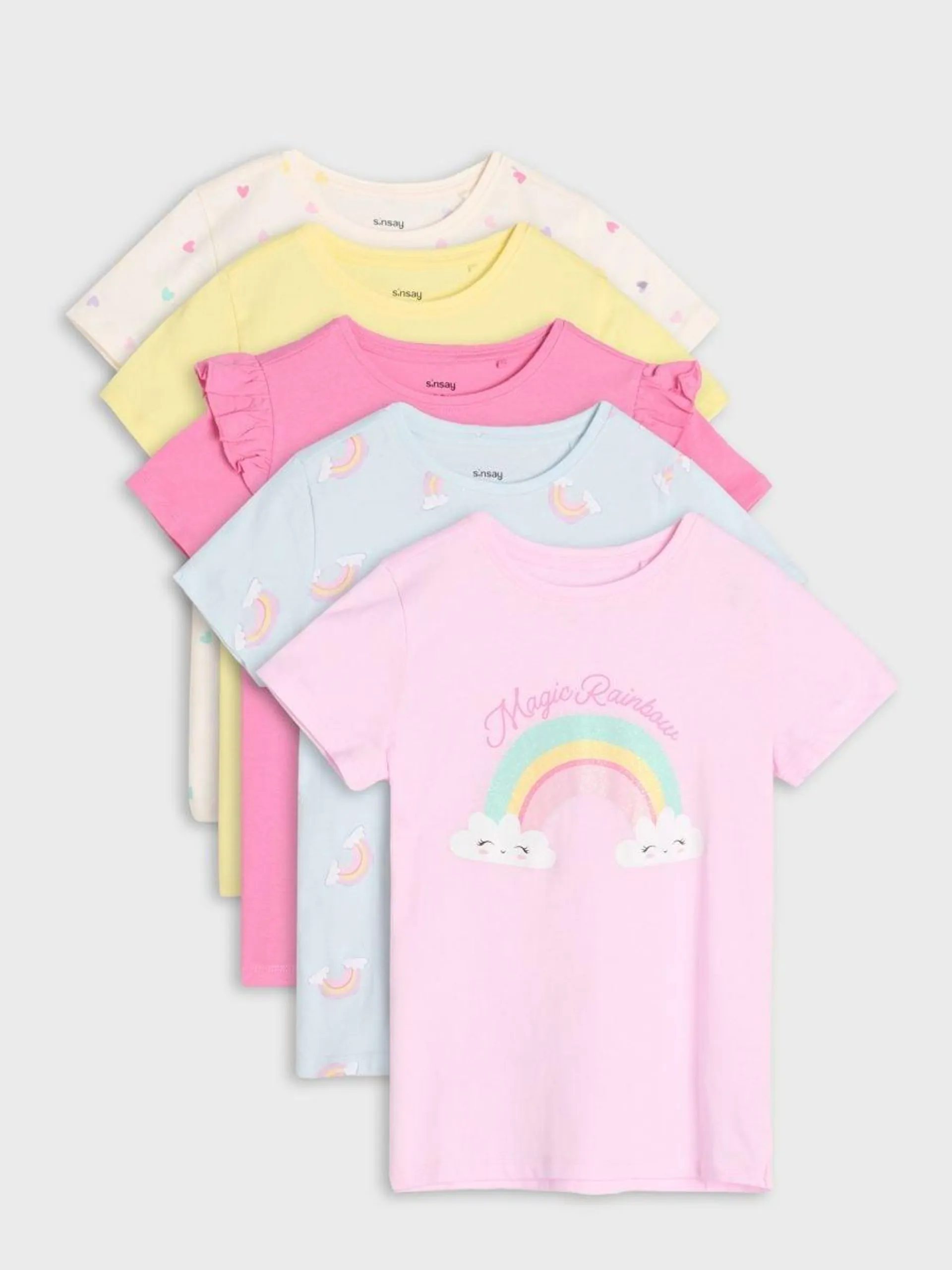 Set de 5 tricouri