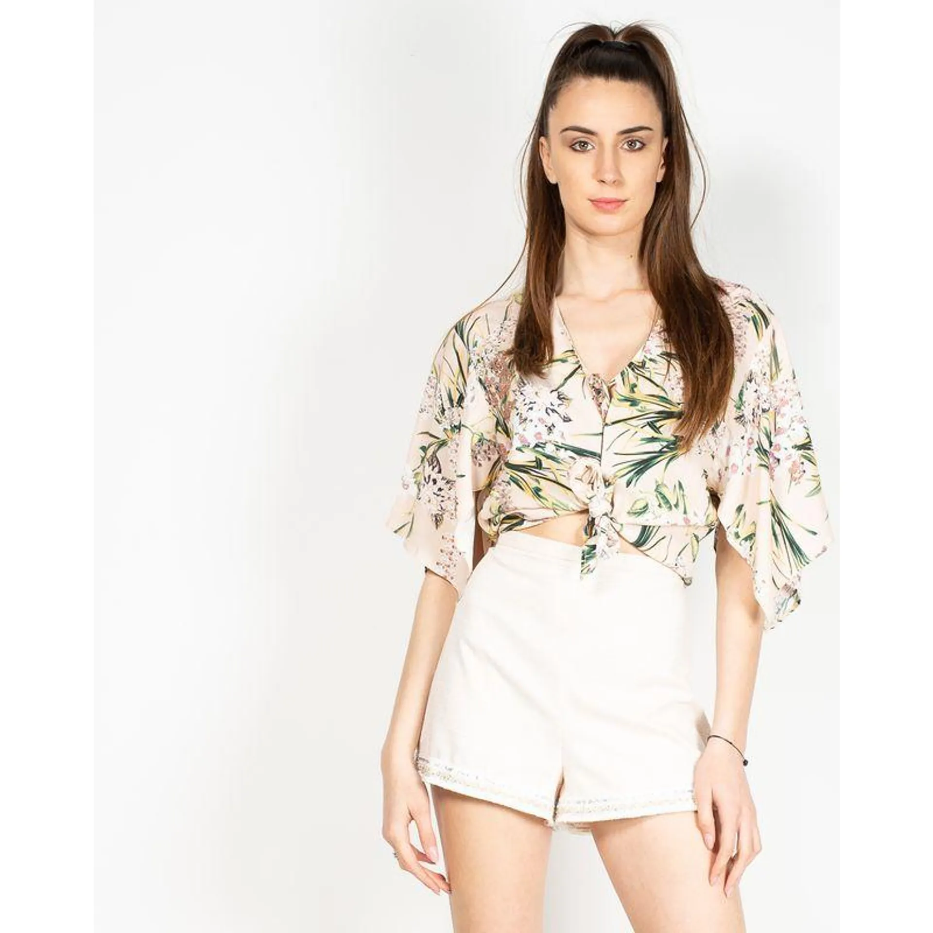 Bluza cu imprimeu floral 2010101028