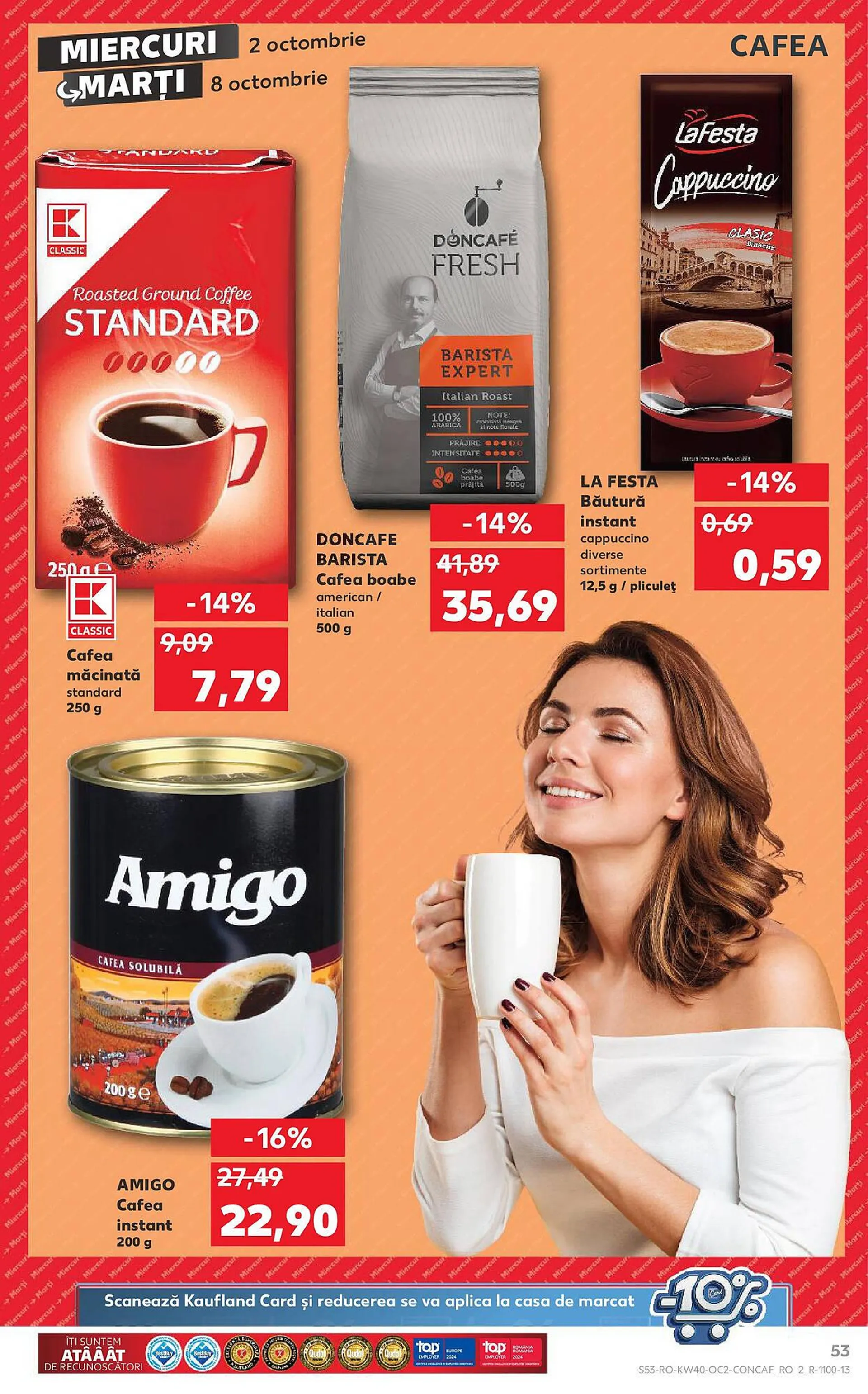 Catalog Catalog Kaufland de la 2 octombrie până la 8 octombrie 2024 - Revista Pagina 53