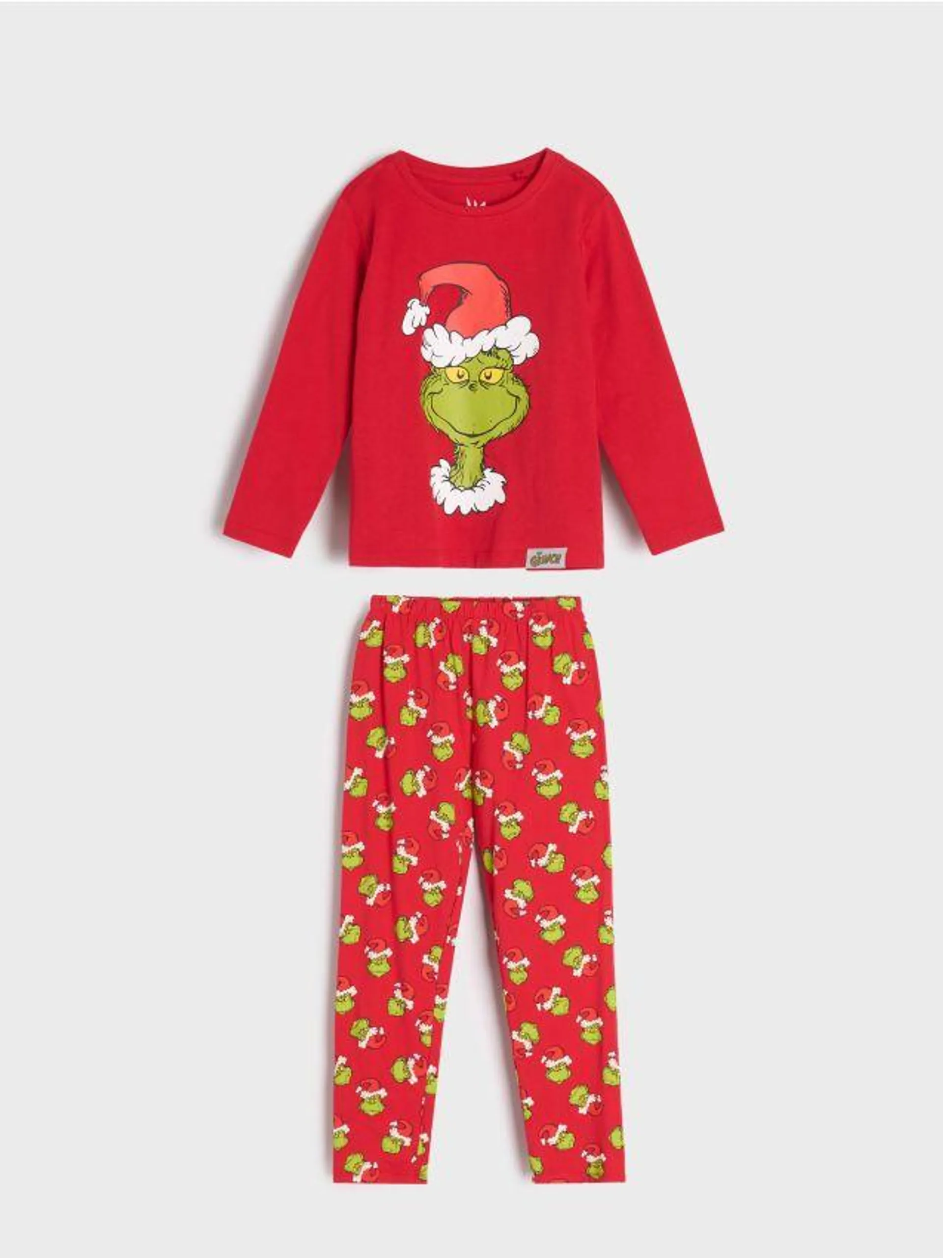 Pijama din două piese Grinch