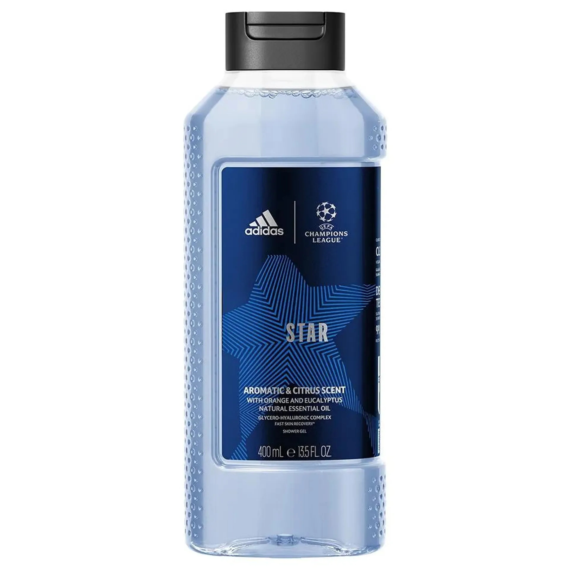 Gel de dus Adidas Uefa Champions League Star, 400 ml