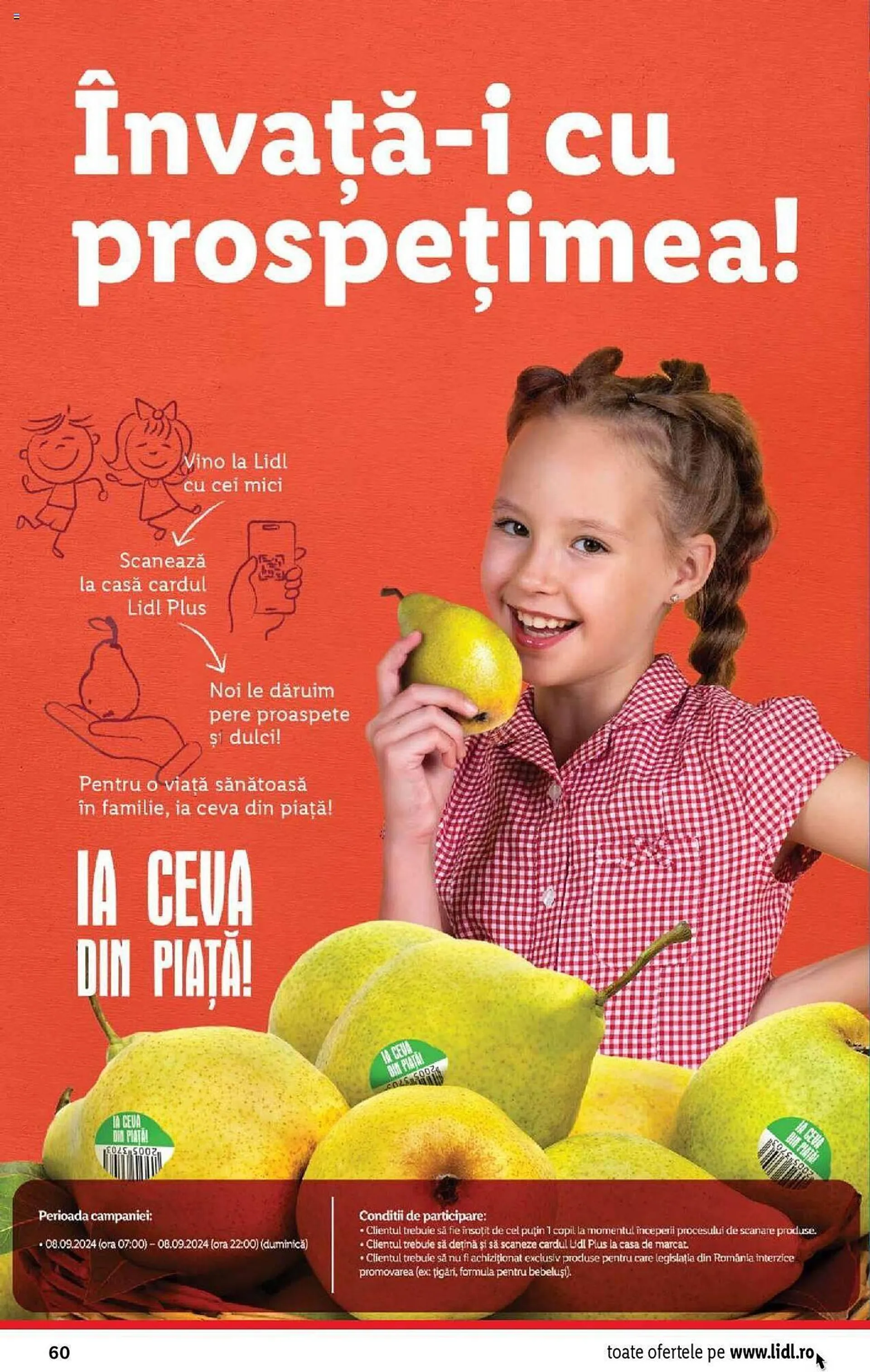 Catalog Catalog Lidl de la 2 septembrie până la 8 septembrie 2024 - Revista Pagina 60