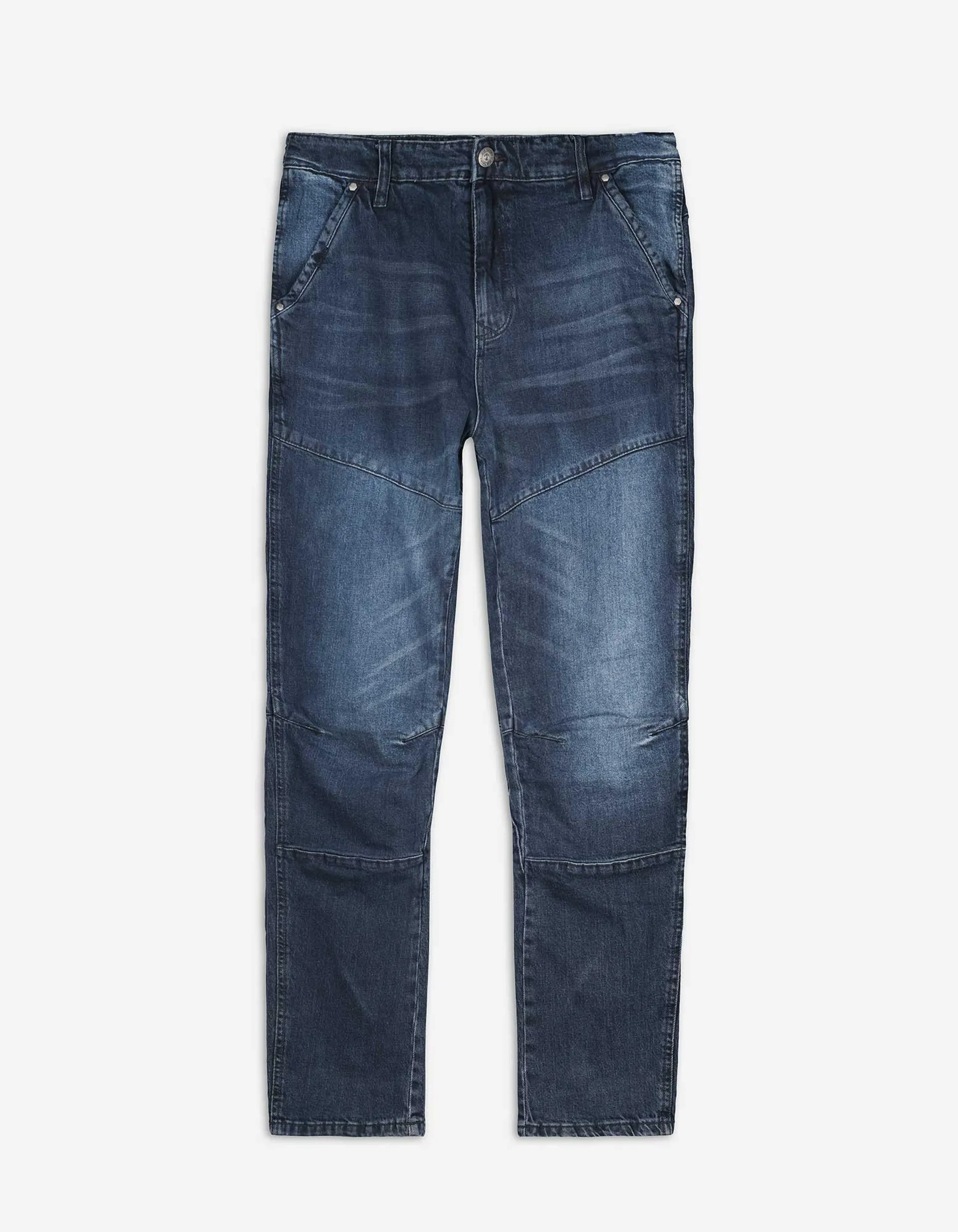 Jeans - Tapered Fit - blu scuro