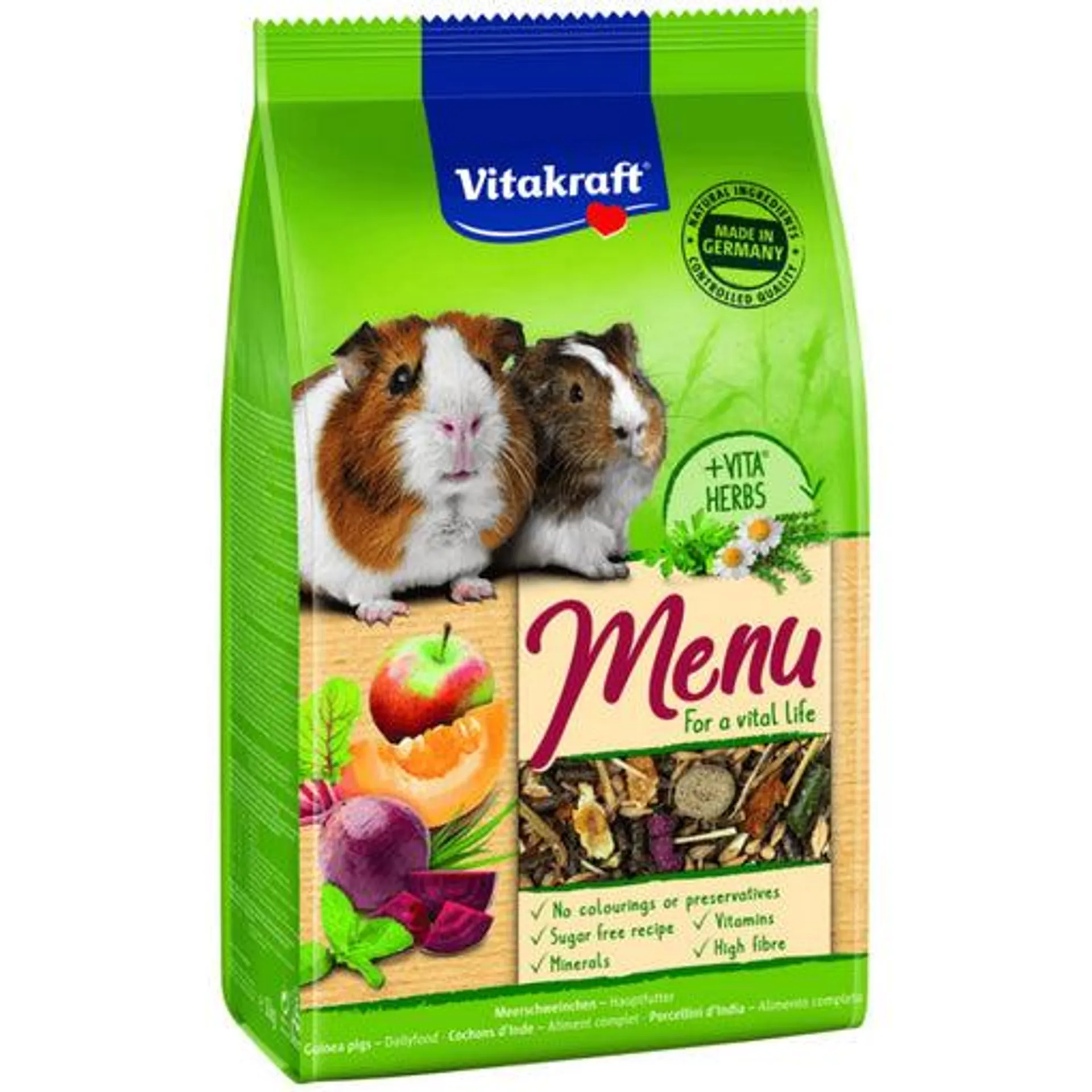 Hrana pentru porcusori de Guineea Vitakraft Premium Menu 400G