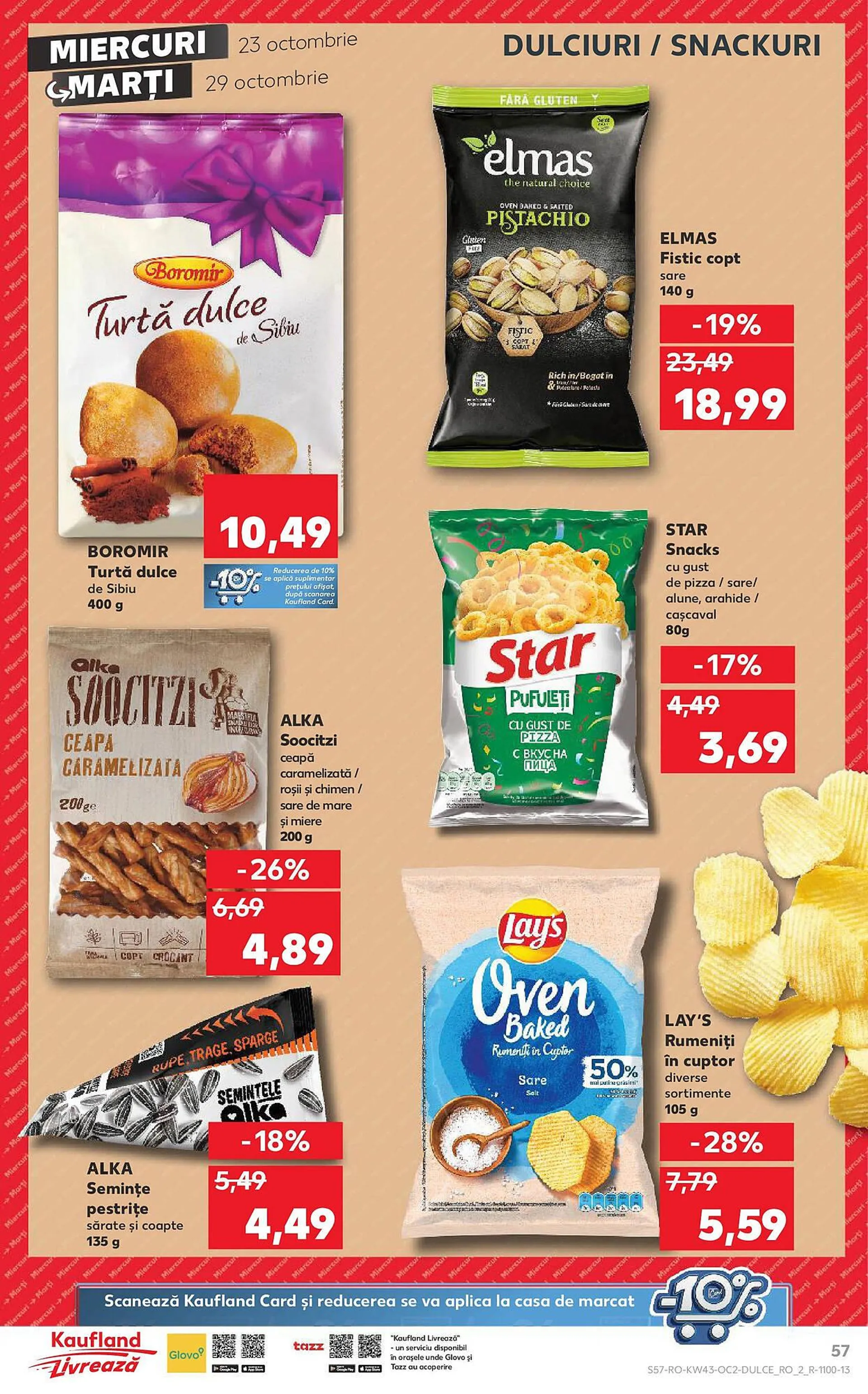 Catalog Catalog Kaufland de la 23 octombrie până la 29 octombrie 2024 - Revista Pagina 57