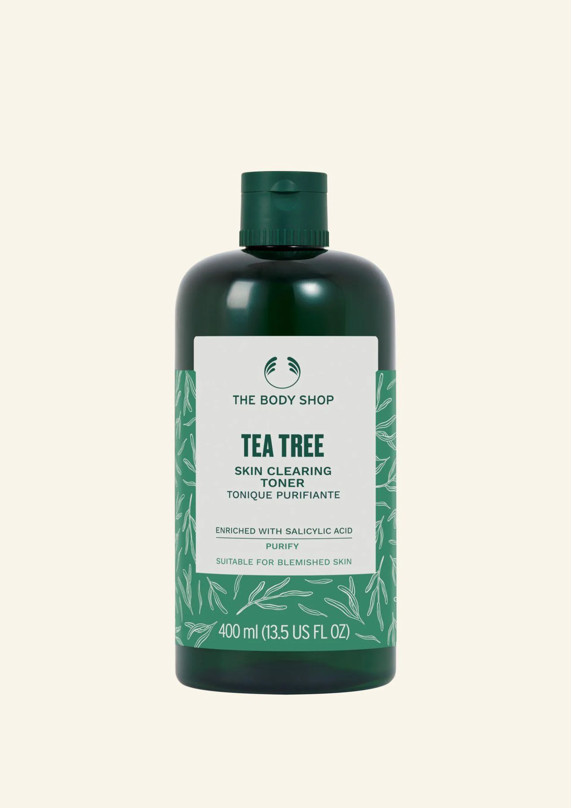 Lotiune tonica pentru curatat tenul Tea Tree 400 ml